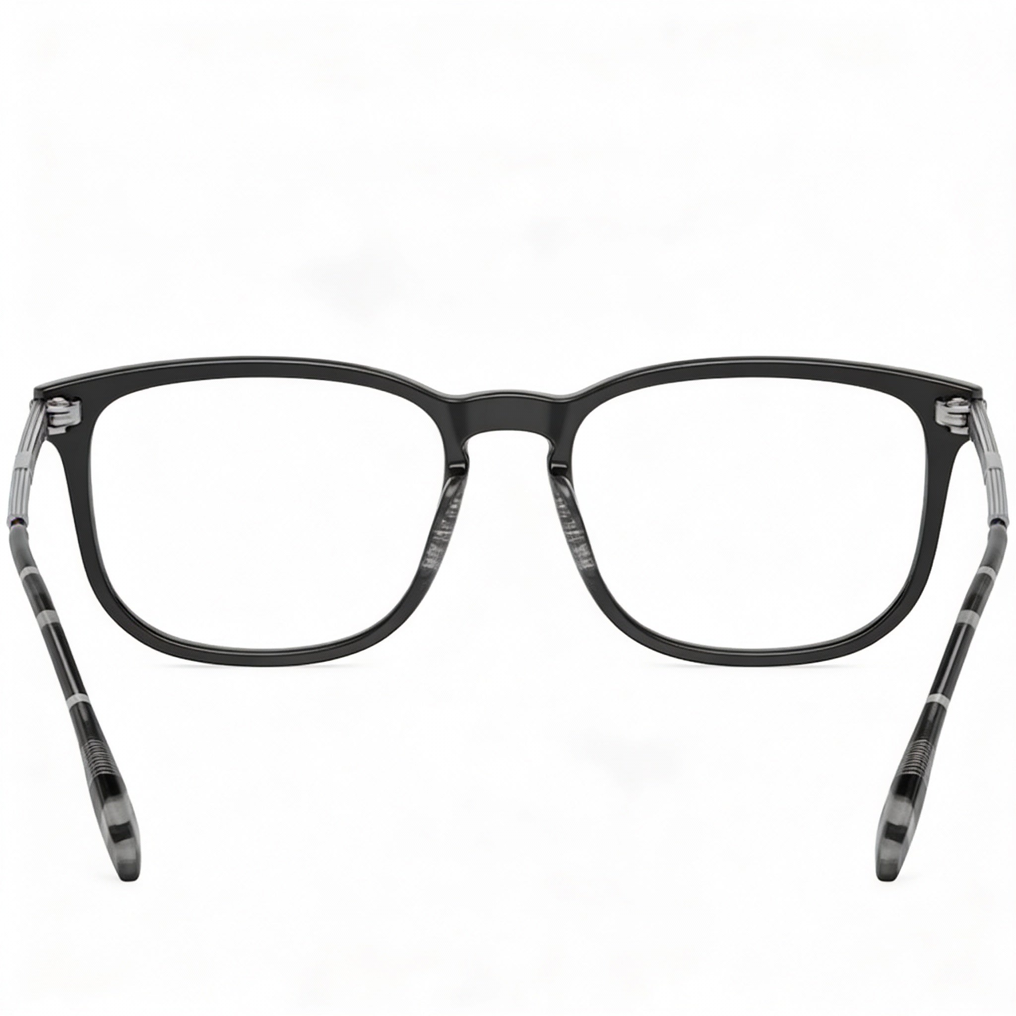 Gafas de plástico Burberry Be 2369 para hombre, color negro sobre gris carbón, 56 mm, Photo 3