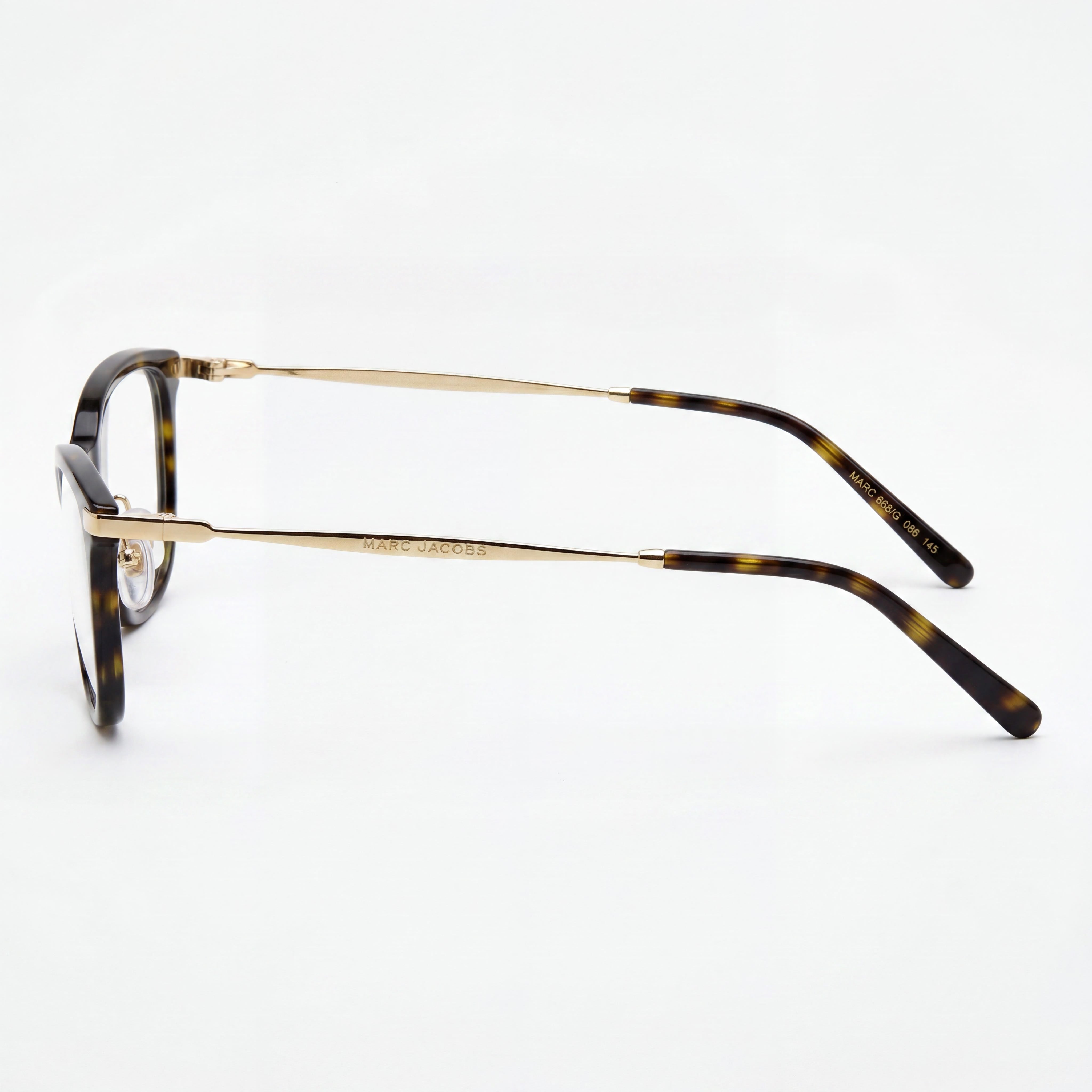Marc Jacobs Marc 668/g Women's Acetate Frame Havana Sunglasses 66-18-145, Photo 3