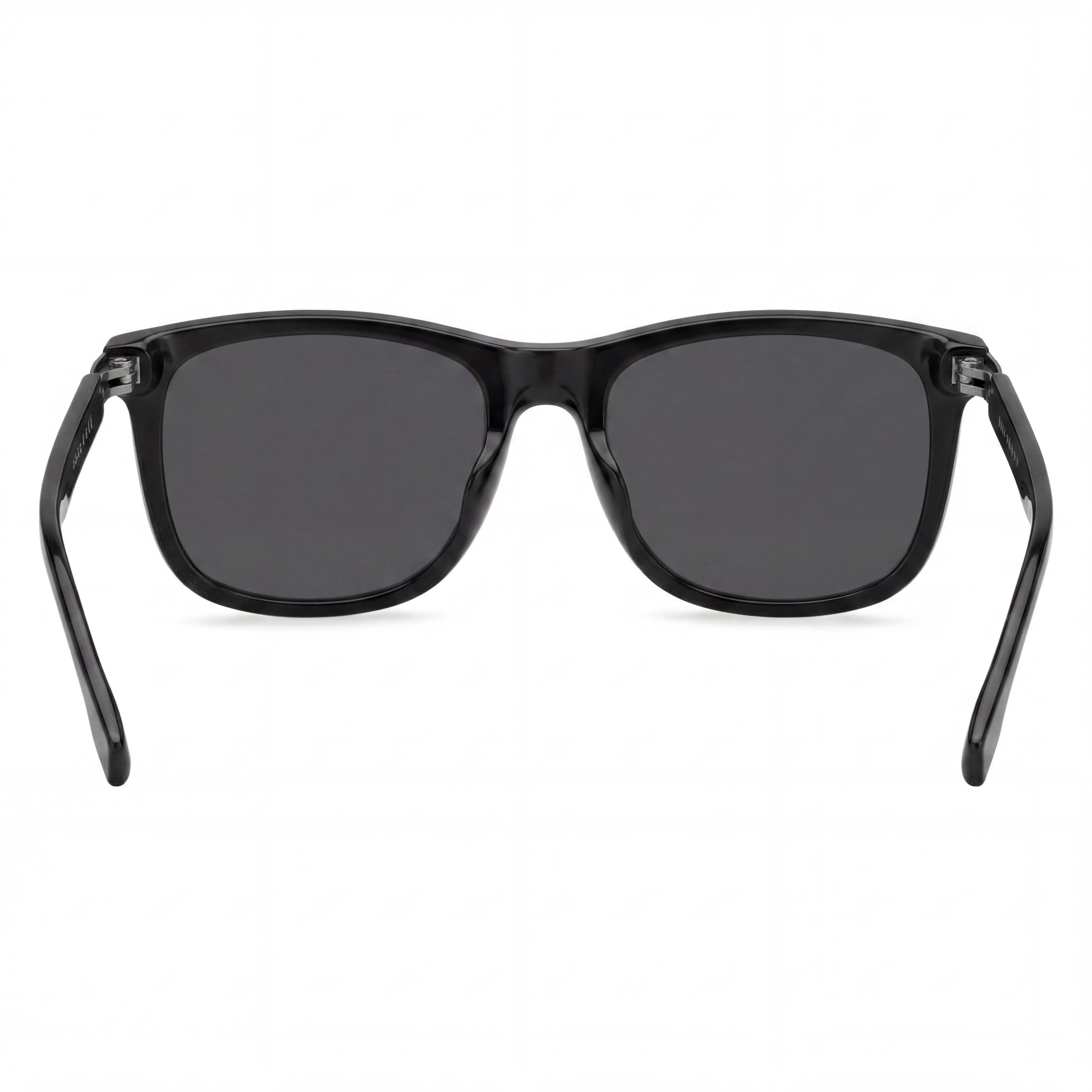 Hugo Boss Men's BOSS 1617/F/S Rectangular Black Grey Polyamide Frame Sunglasses with Grey UV Protection Lenses, 59mm, Photo 4