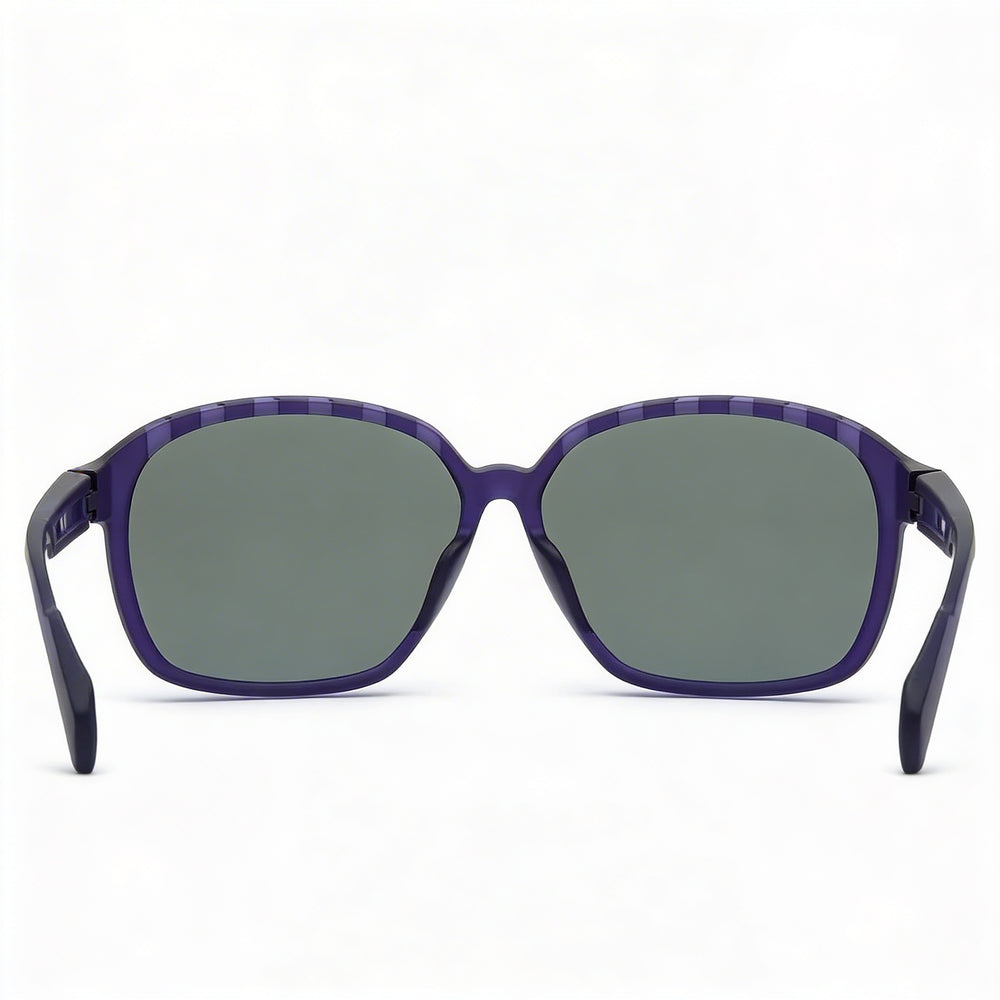adidas Contemporary Women's Matte Violet Plastic 62mm Polarized Grey 100% UV Sunglasses