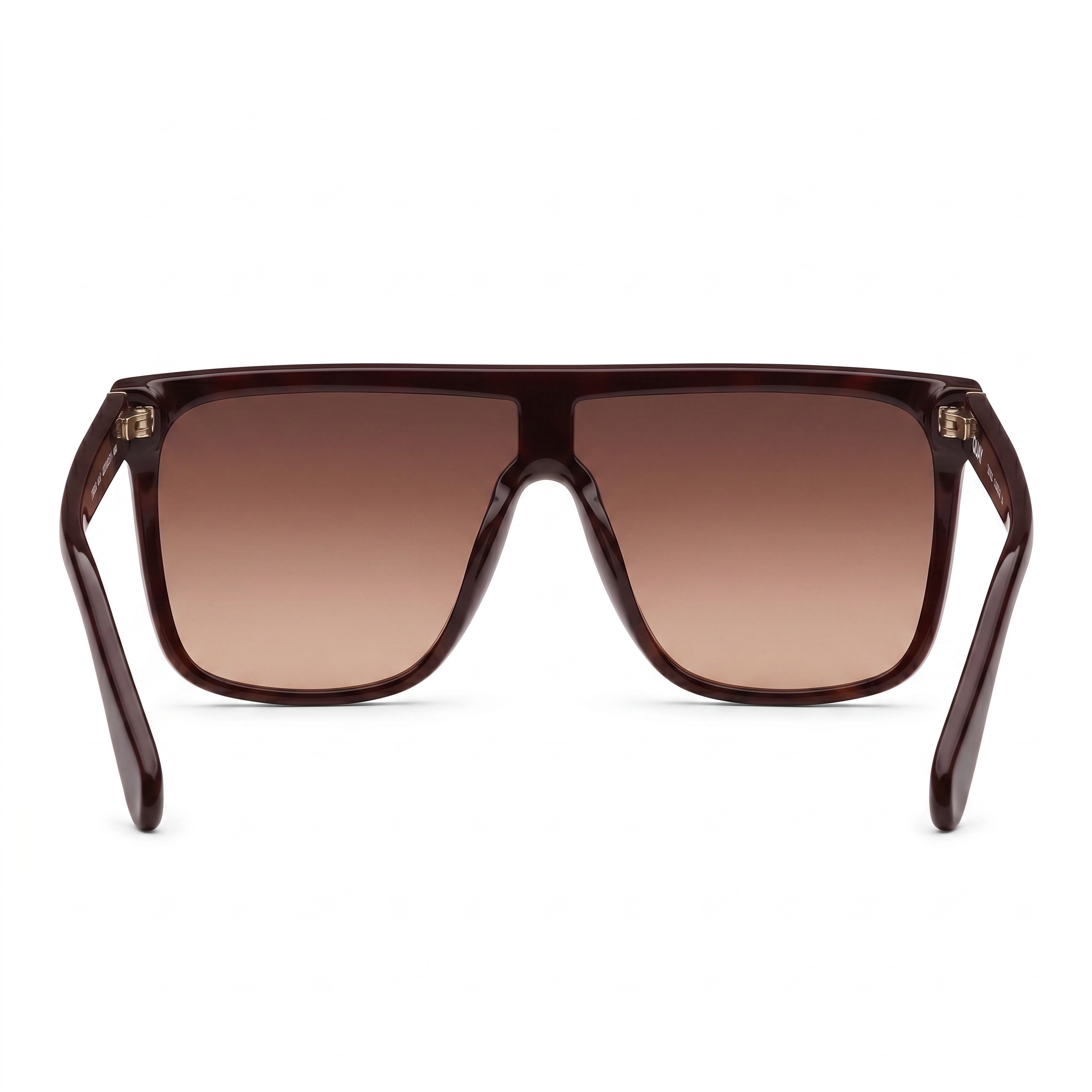 QUAY AUSTRALIA Nightfall Medium Unisex Espresso Brown Fawn Injection Sunglasses UV Protection Non-Polarized, Photo 4