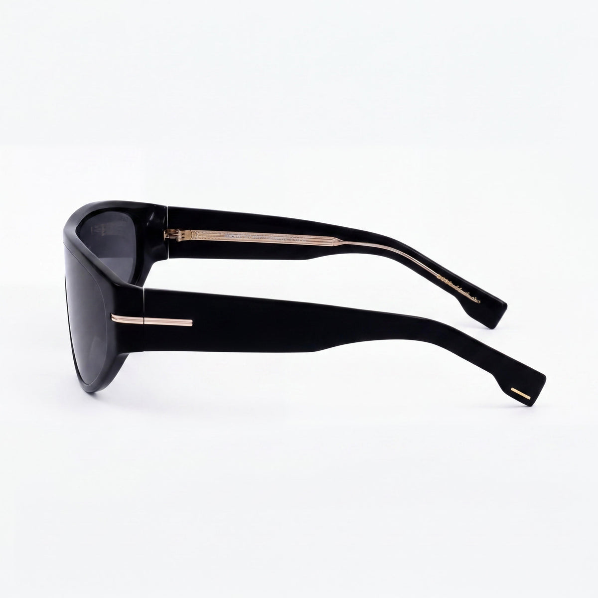 Gafas de sol rectangulares Hugo Boss Boss 1623/S negras para hombre, 99 mm, Photo 2