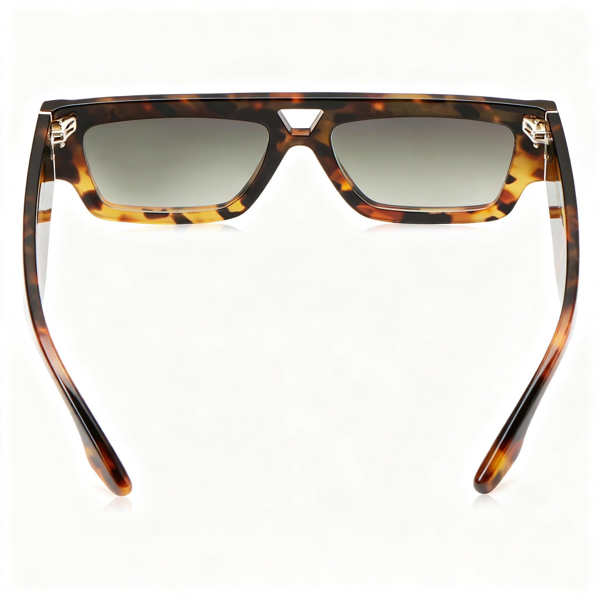 Victoria Beckham Modern VB651S Men's Dark Havana Fade Magnesium Non-Polarized Sunglasses 55mm, Photo 3