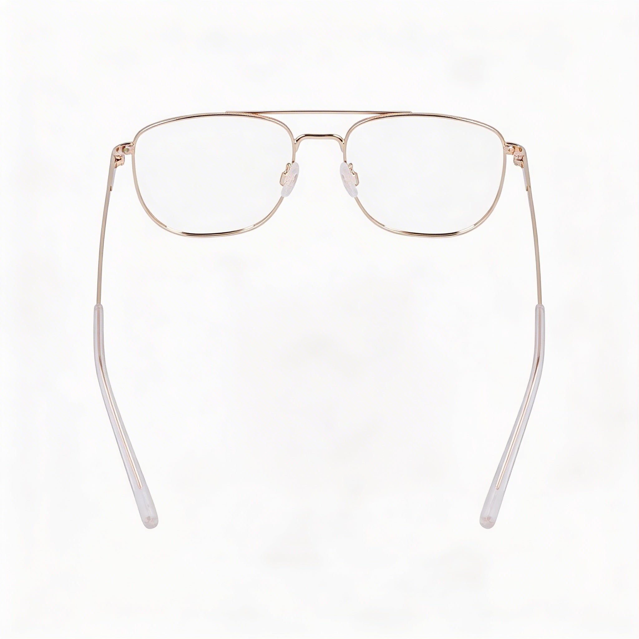 Gafas Oftálmicas de Oro Flexon Casual para Hombres con Lentes de Plástico, Ancho de Lente 52mm, Puente 17mm, Patilla 145mm, Photo 4