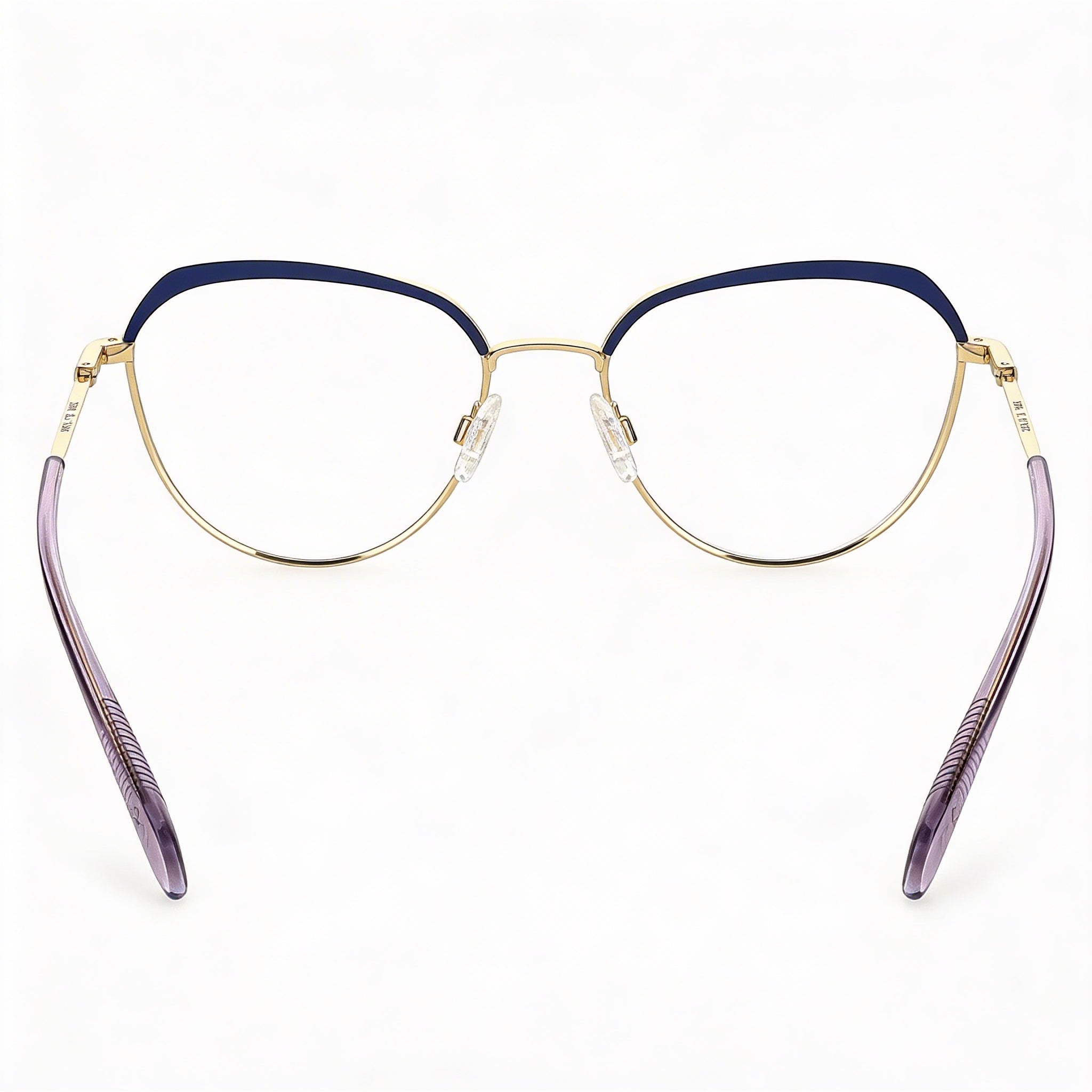 Gafas de sol para mujer rag & bone Rnb3030/G con montura de metal azul y dorado y lentes de policarbonato de 52 mm, Photo 3