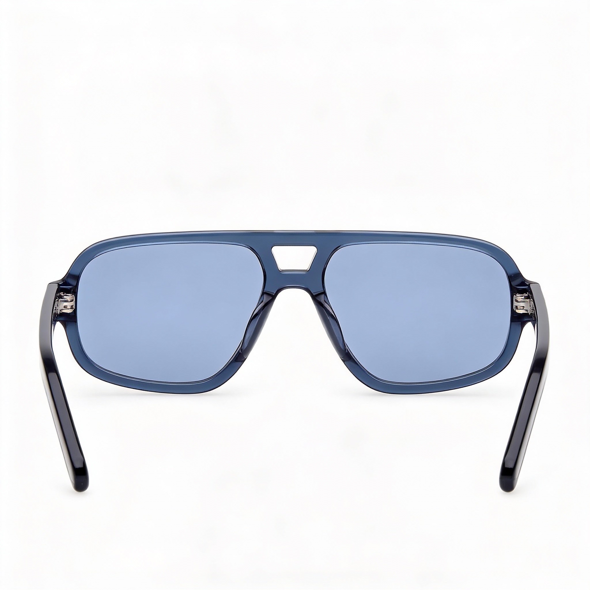 adidas Originals Or0134 Men's Blue Plastic Frame UV 400 Polycarbonate Non-Polarized Eyewear 55mm, Photo 3