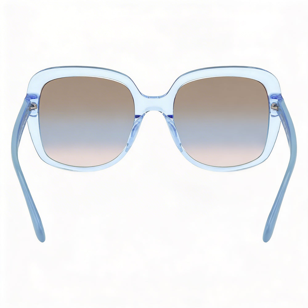 Kate Spade New York Wenona/G/S Gafas de Sol para Mujer, Azul Marrón, con Marco de Plástico Azul, Lentes de Policarbonato en Tono Azul Marrón, con Protección UV, 56mm