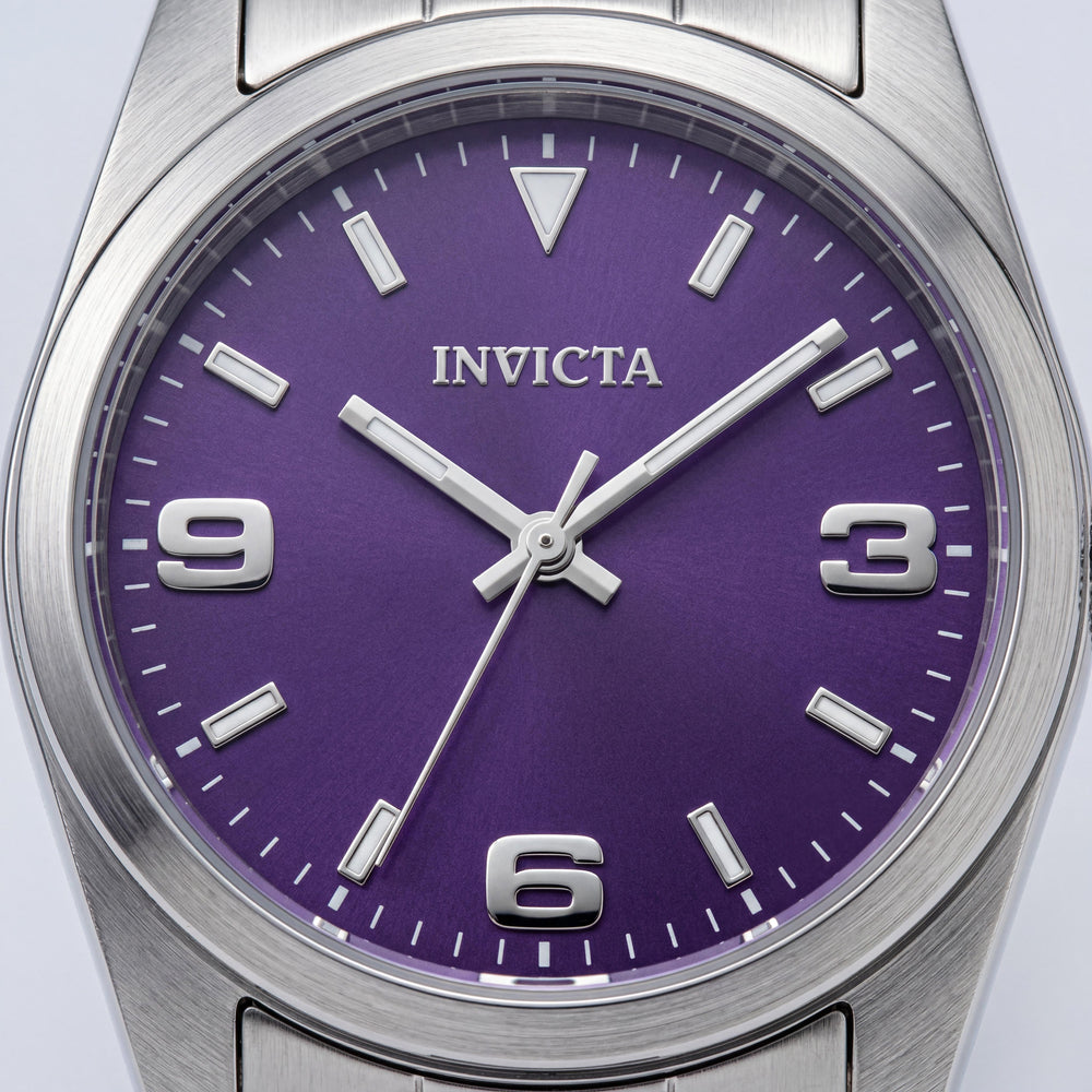 Reloj de Pulsera Invicta Celestial 69187 de Cuarzo de Acero Inoxidable para Mujer con Esfera Morada de 28mm