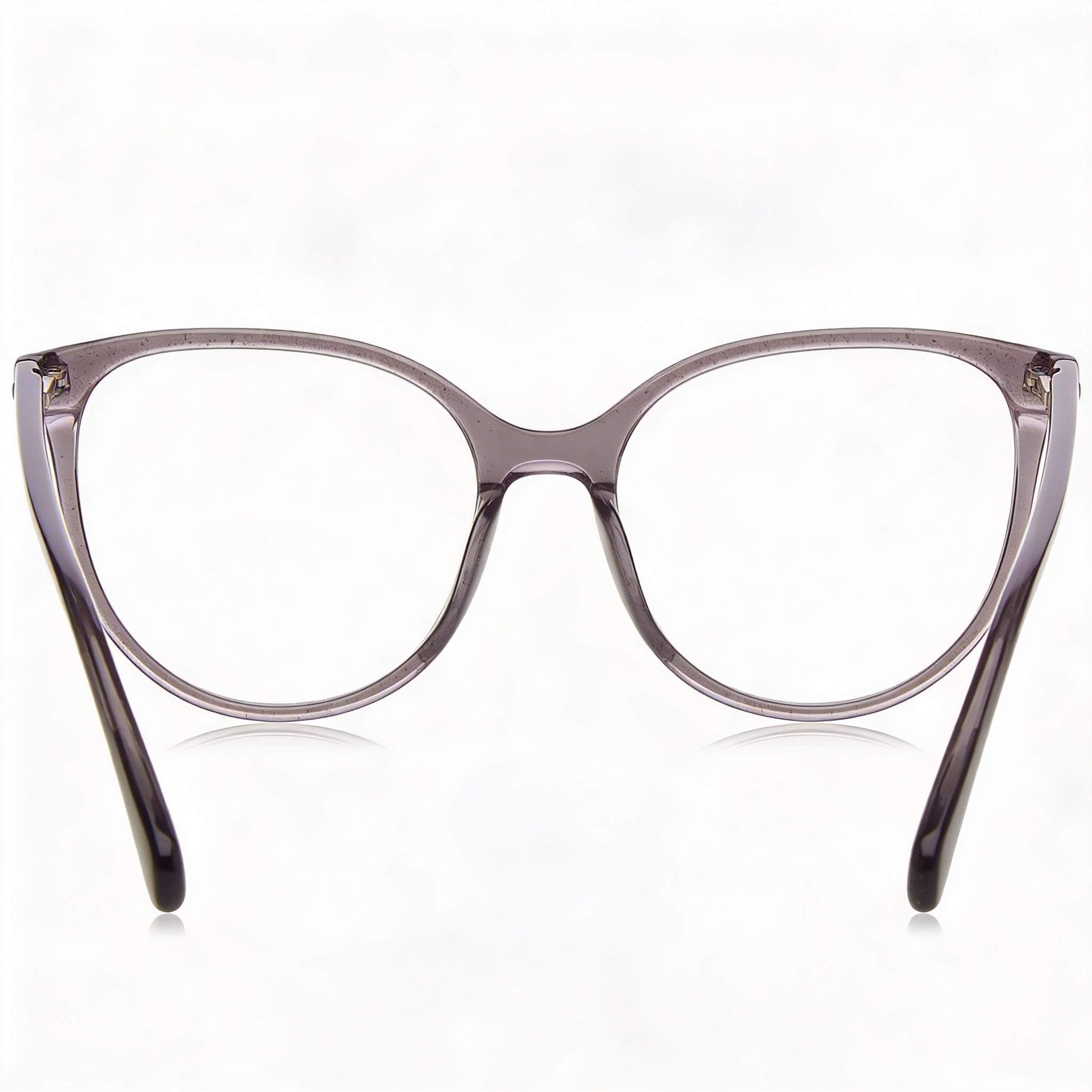 Kate Spade New York Modern Women's Transparent Grey Acetate Square Full Rim Eyeglass Frames 51mm, Photo 4