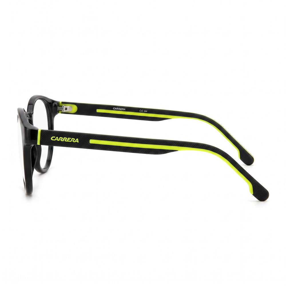 Carrera CARRERA 8886 Gafas Unisex Casual Ovaladas de Plástico Negro Verde Lentes Sin Demostración Talla 50