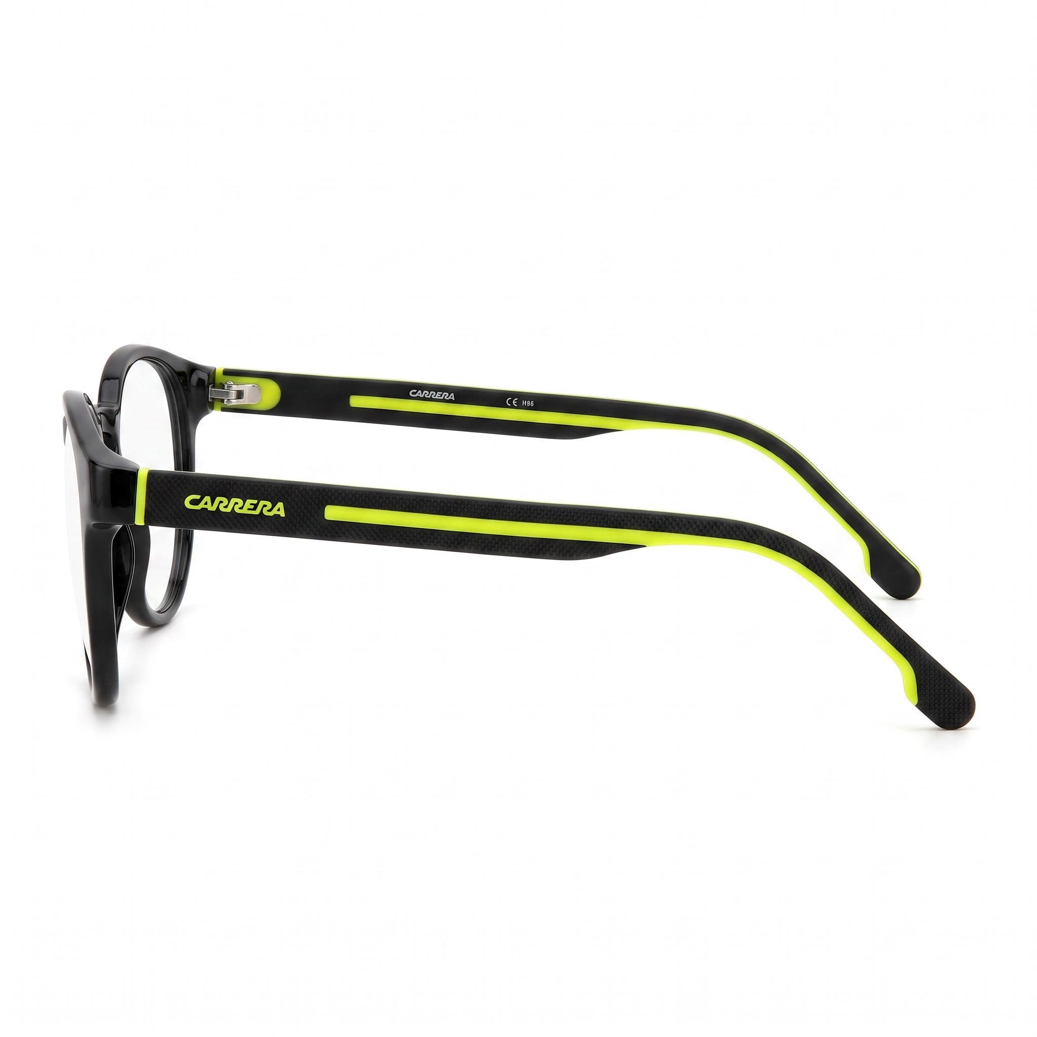 Carrera CARRERA 8886 Gafas Unisex Casual Ovaladas de Plástico Negro Verde Lentes Sin Demostración Talla 50, Photo 3