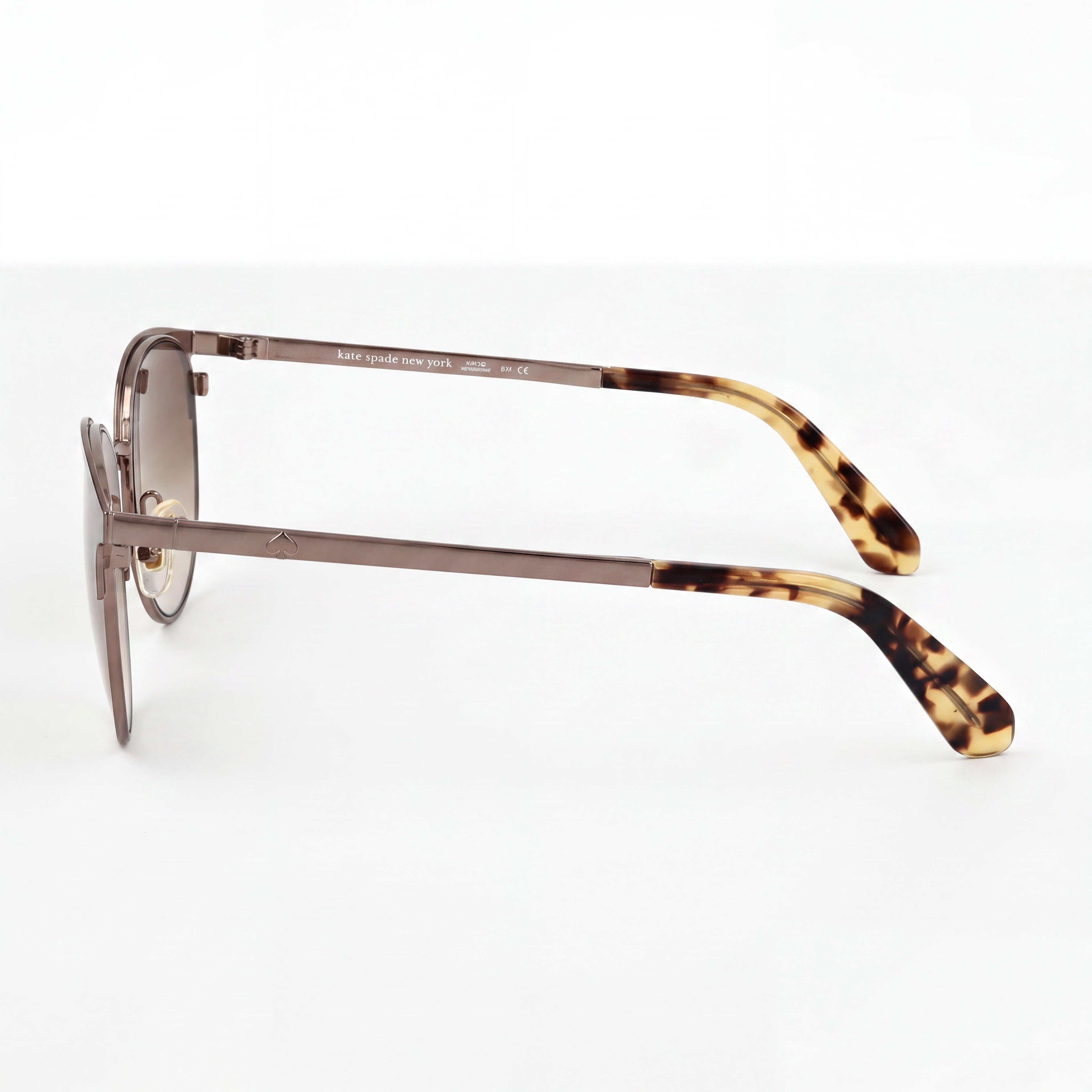 Kate Spade New York Joelynn/S Unisex Brown Gradient Plastic Cat-Eye Non-Polarized UV Protection Sunglasses 52mm, Photo 3