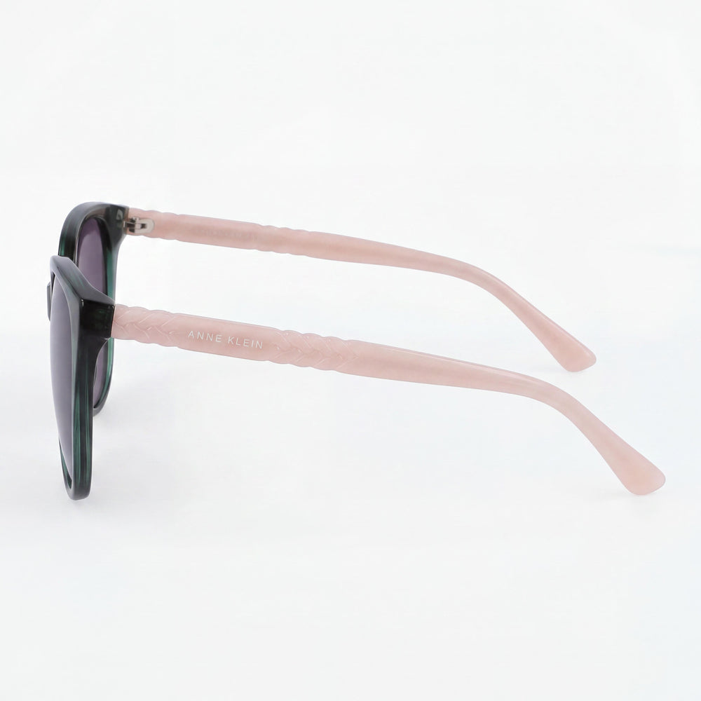 Anne Klein Ak7085 Women's Olive Crystal Acetate Frame Eyewear with 57mm Lens Width, 16mm Bridge, 140mm Temple Length