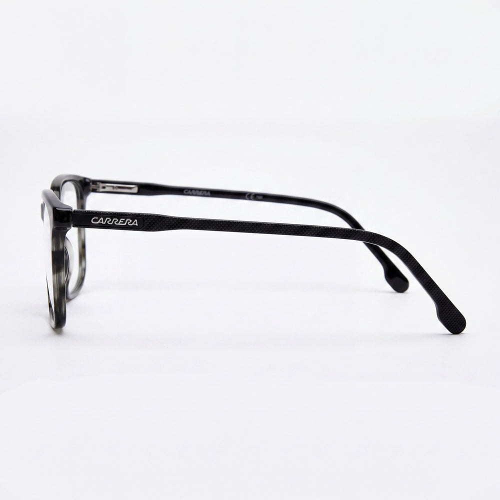 Carrera 254 Unisex Plastic Grey Horn Optical Frame with Polycarbonate Lenses 56mm