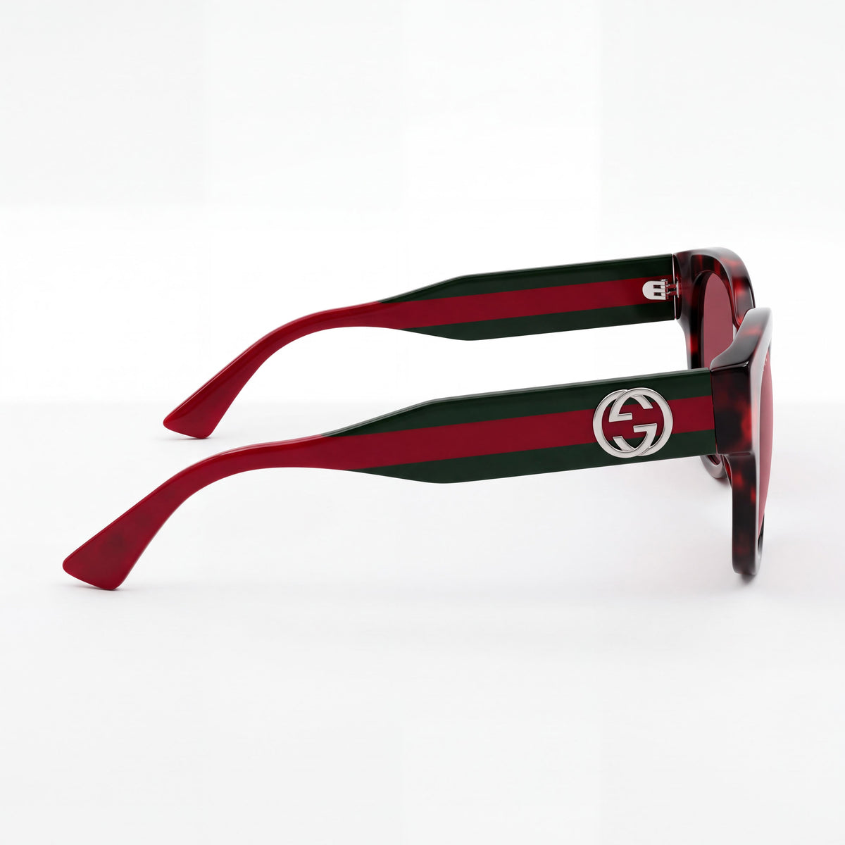 Gucci Modern GG1866SK-003 Unisex Recycled Sunglasses with Black Frame and Black Lenses, Photo 3