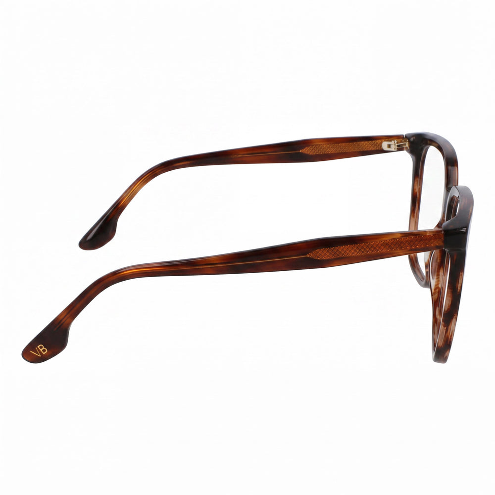 Victoria Beckham Vb2673 Brown Horn Eyeglasses for Women, 54mm
