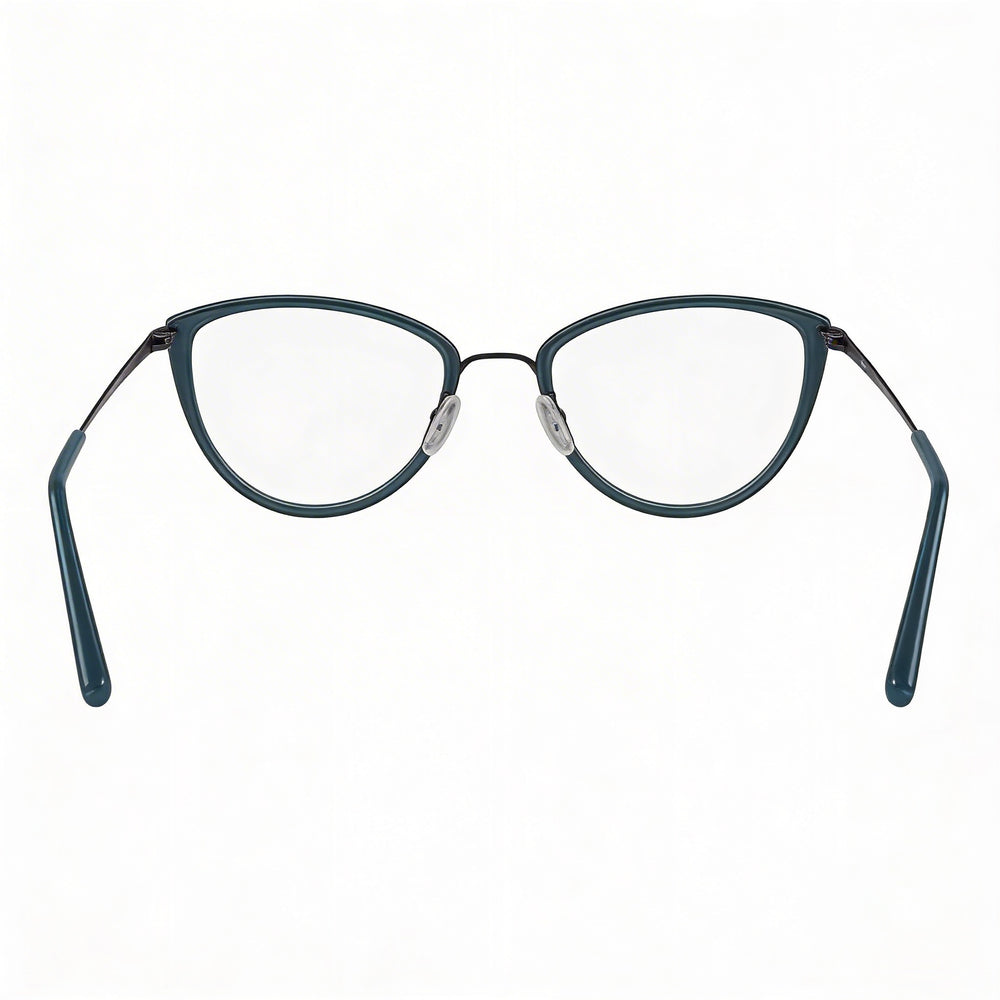 Gafas de sol Flexon W3020 unisex de acetato azul con lentes polarizadas de policarbonato, ancho de lente de 52 mm