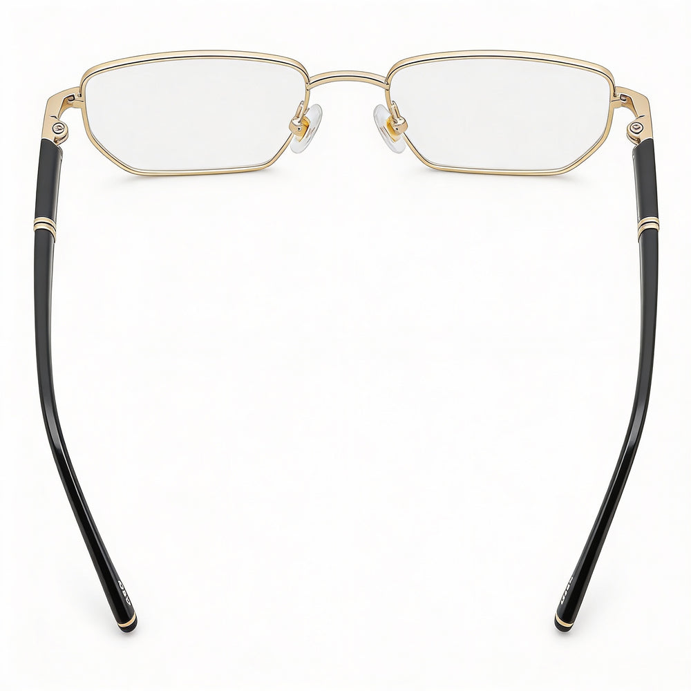 Montura de acetato multicolor para hombre Montblanc MB0347O con lentes negras no polarizadas (29-18-120 mm)