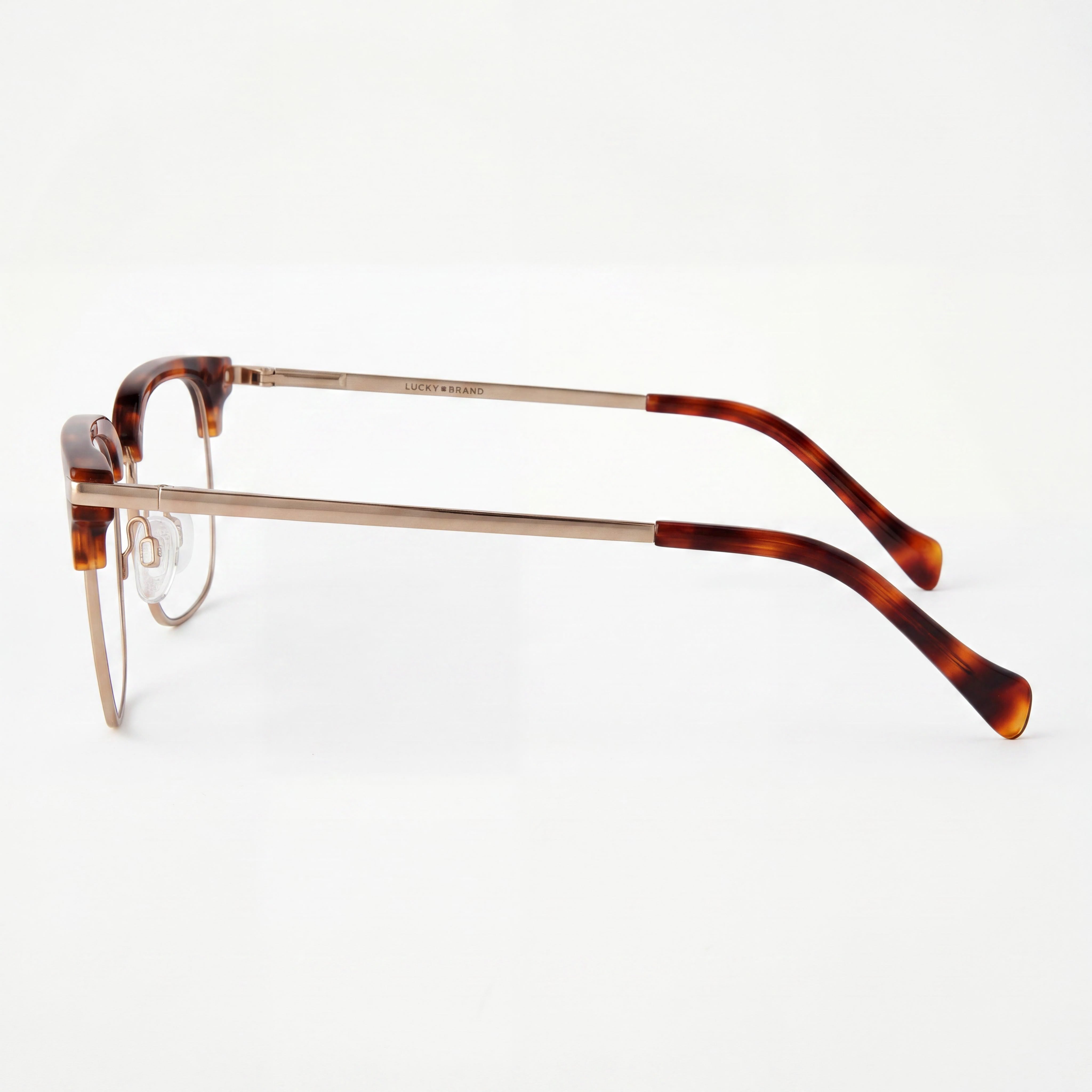 Gafas Lucky Brand Vlbd322 para hombre, montura de plástico dorado, lentes de acetato, protección UV, no polarizadas, 51 mm, Photo 2