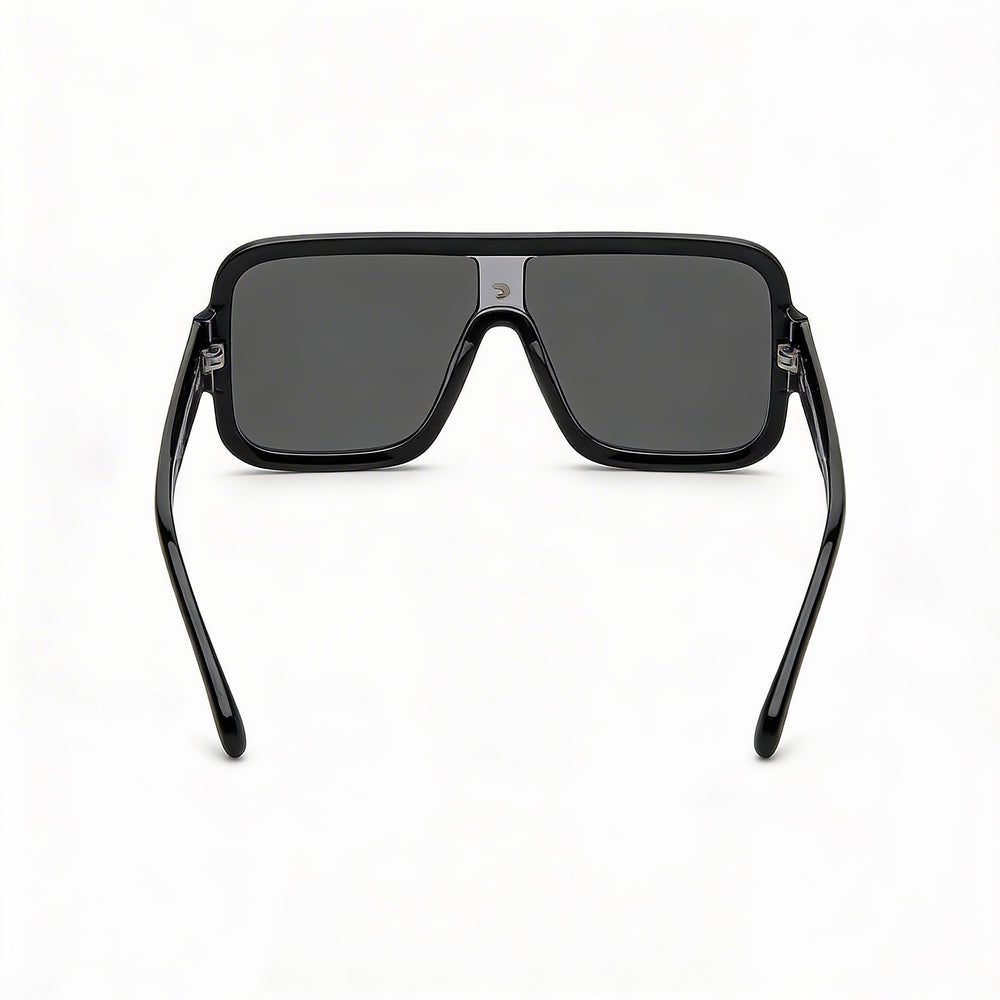 Carrera Flaglab 14 Unisex Sunglasses with Dark Grey Black Acetate Frame & UV Protection Lenses 62mm