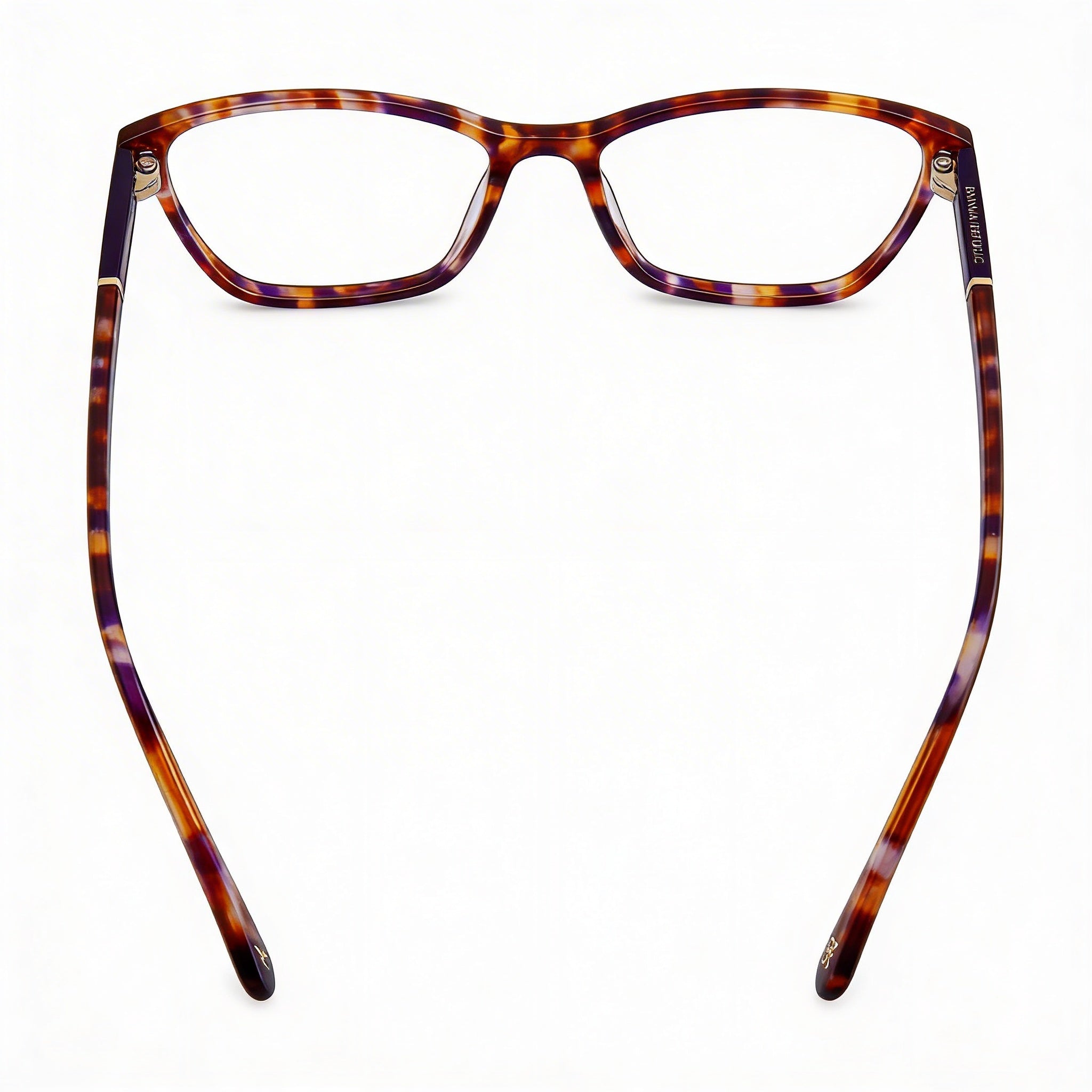 BANANA REPUBLIC Gafas ópticas multicolor para hombre Bree, listas para graduar, con lentes de muestra transparentes, 53 mm, Photo 4