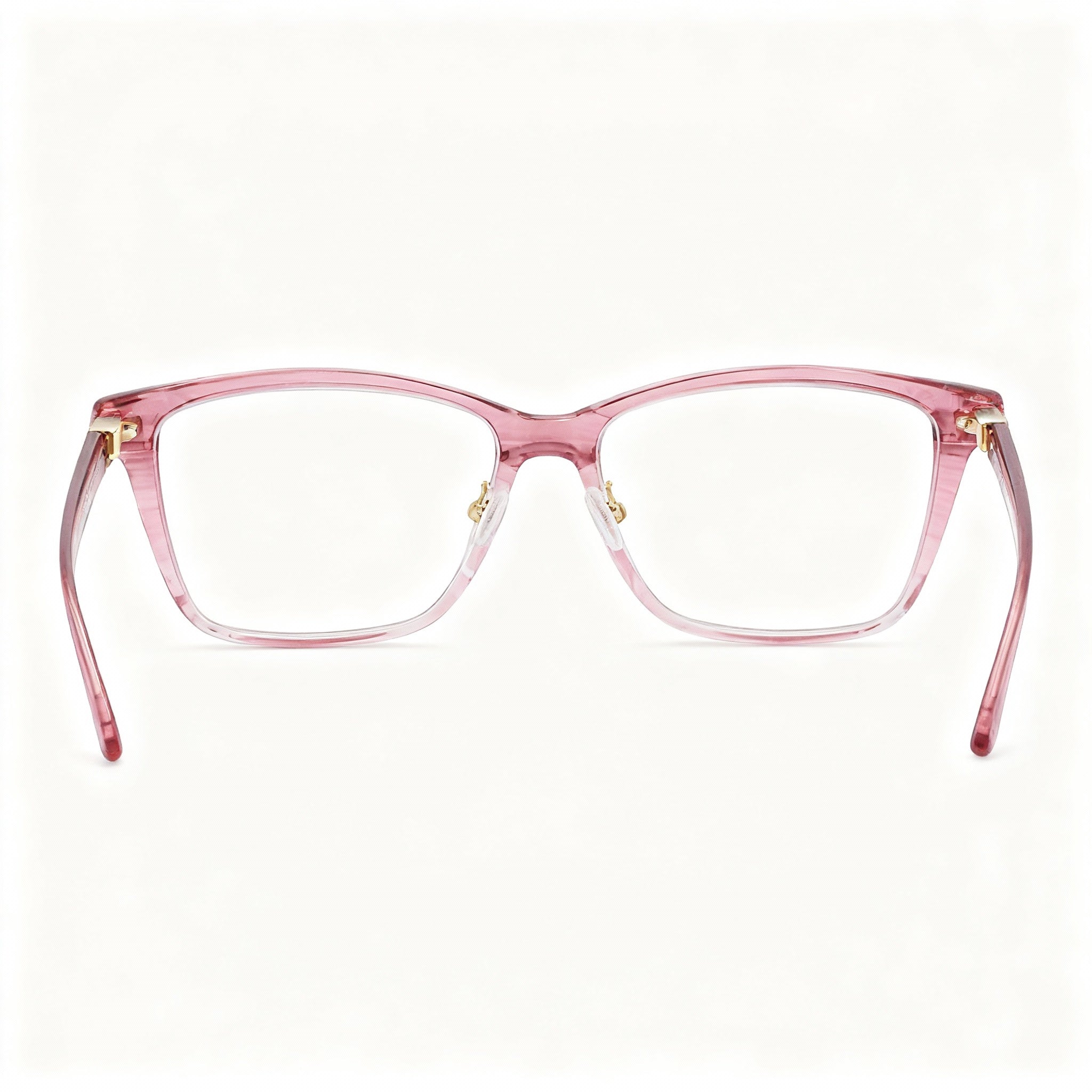 Longchamp LO2659 Men's Casual Square Plastic Eyeglasses with Non-polarized Polycarbonate Lenses, Striped Rose, 51mm, Photo 3