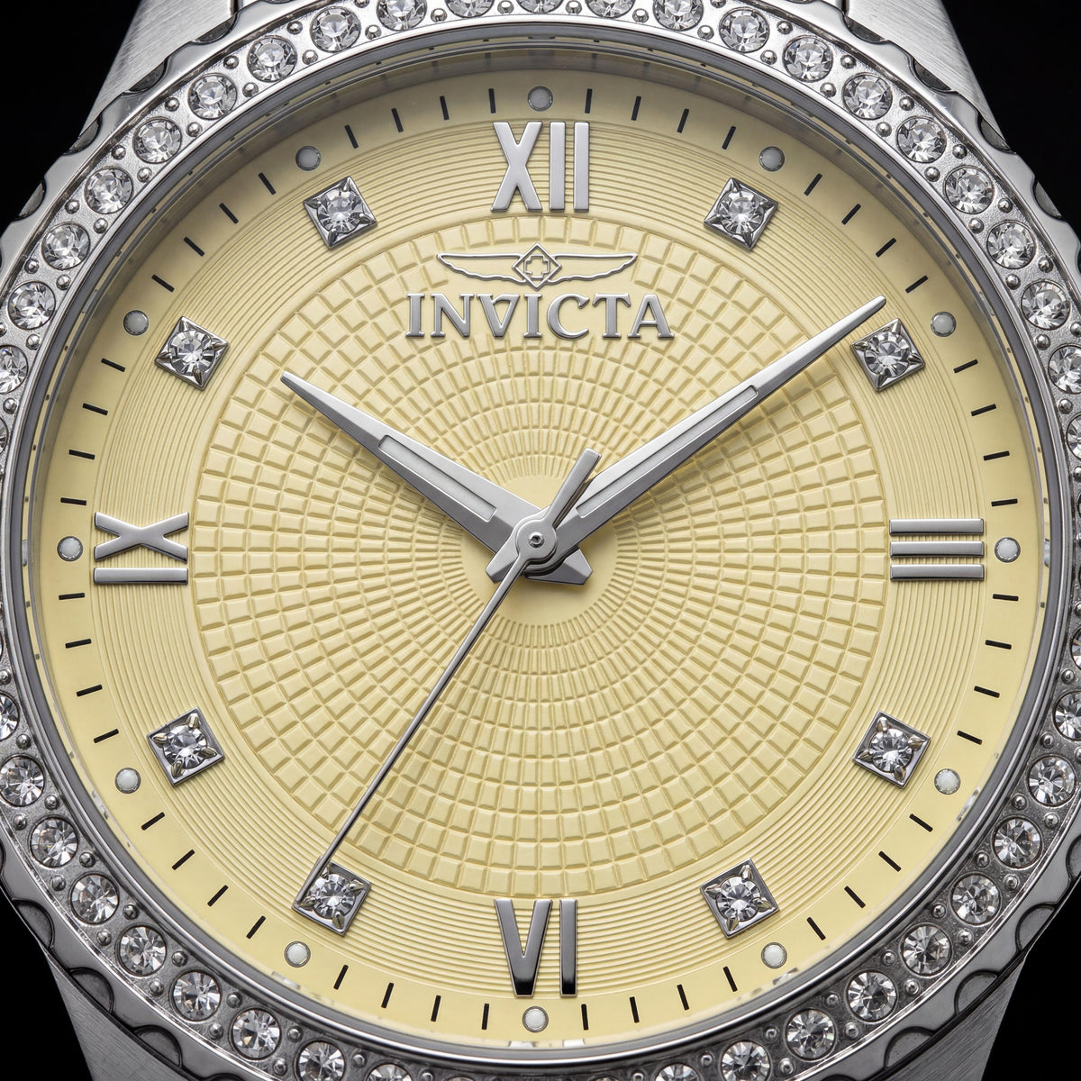 Invicta Specialty 69217 Men's Quartz Watch 40mm Silver Case Stainless Steel Bracelet Beige Dial, Photo 2