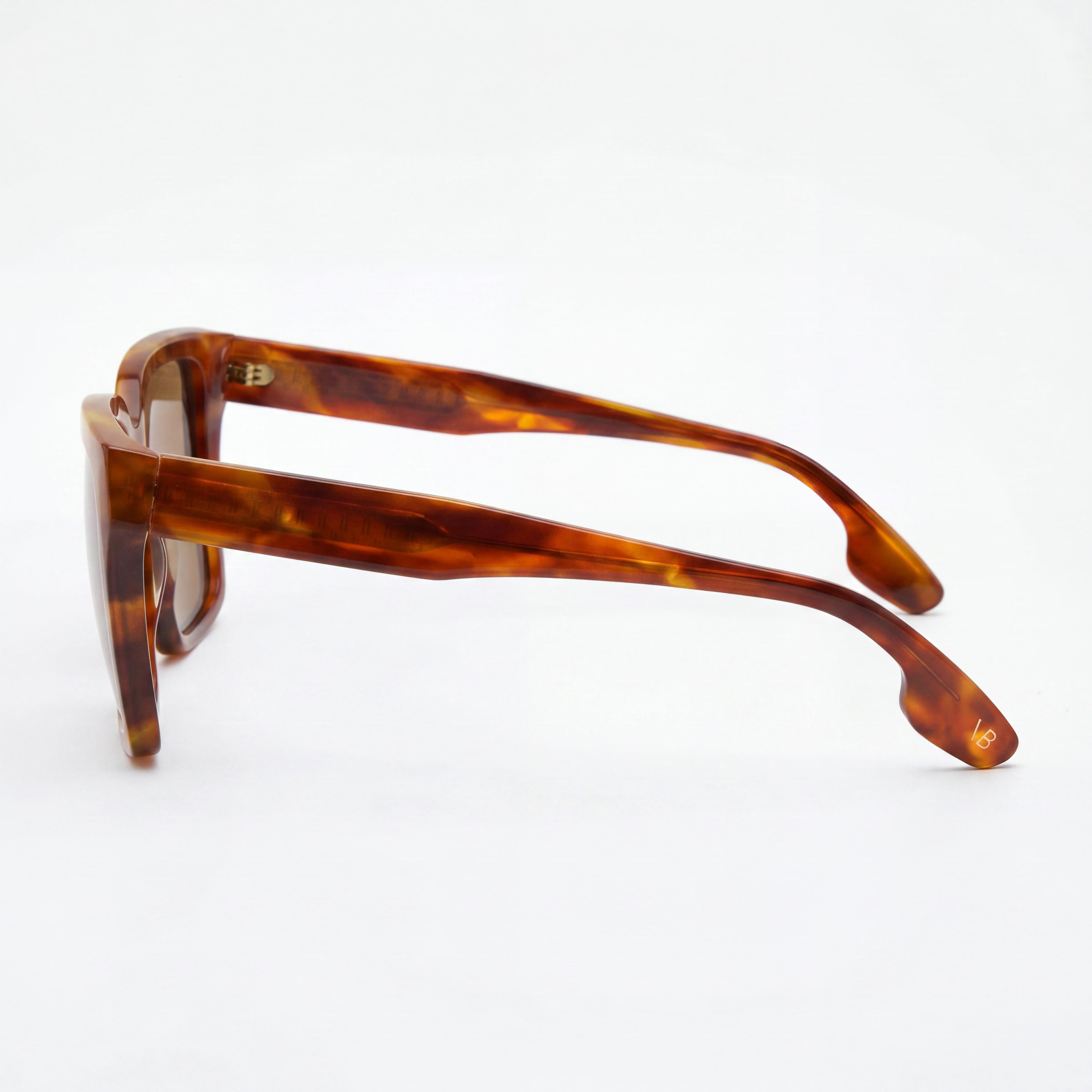 Victoria Beckham Vb672s Women's Square Striped Blonde Havana Non-Polarized Sunglasses, Photo 3