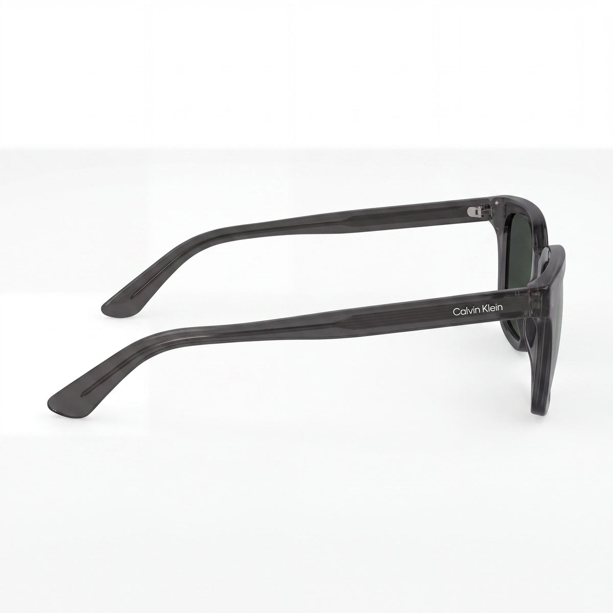Calvin Klein Ck24506s Unisex Grey Plant-Based Resin Frame Solid Dark Green Tritan Renew UV Sunglasses 49mm, Photo 3
