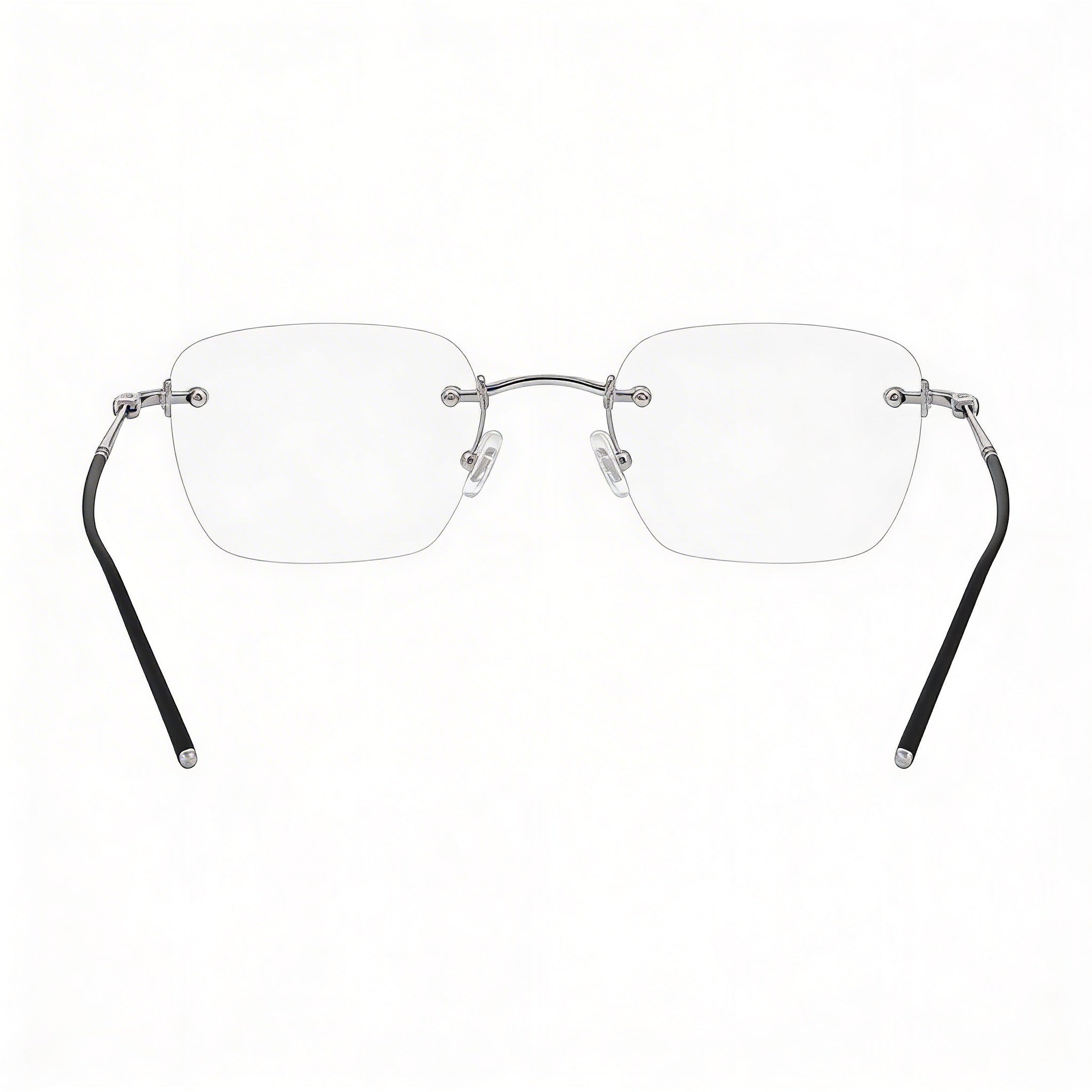 MONTBLANC MB0130O Men's Silver Metal Eyeglasses 53mm, Photo 2