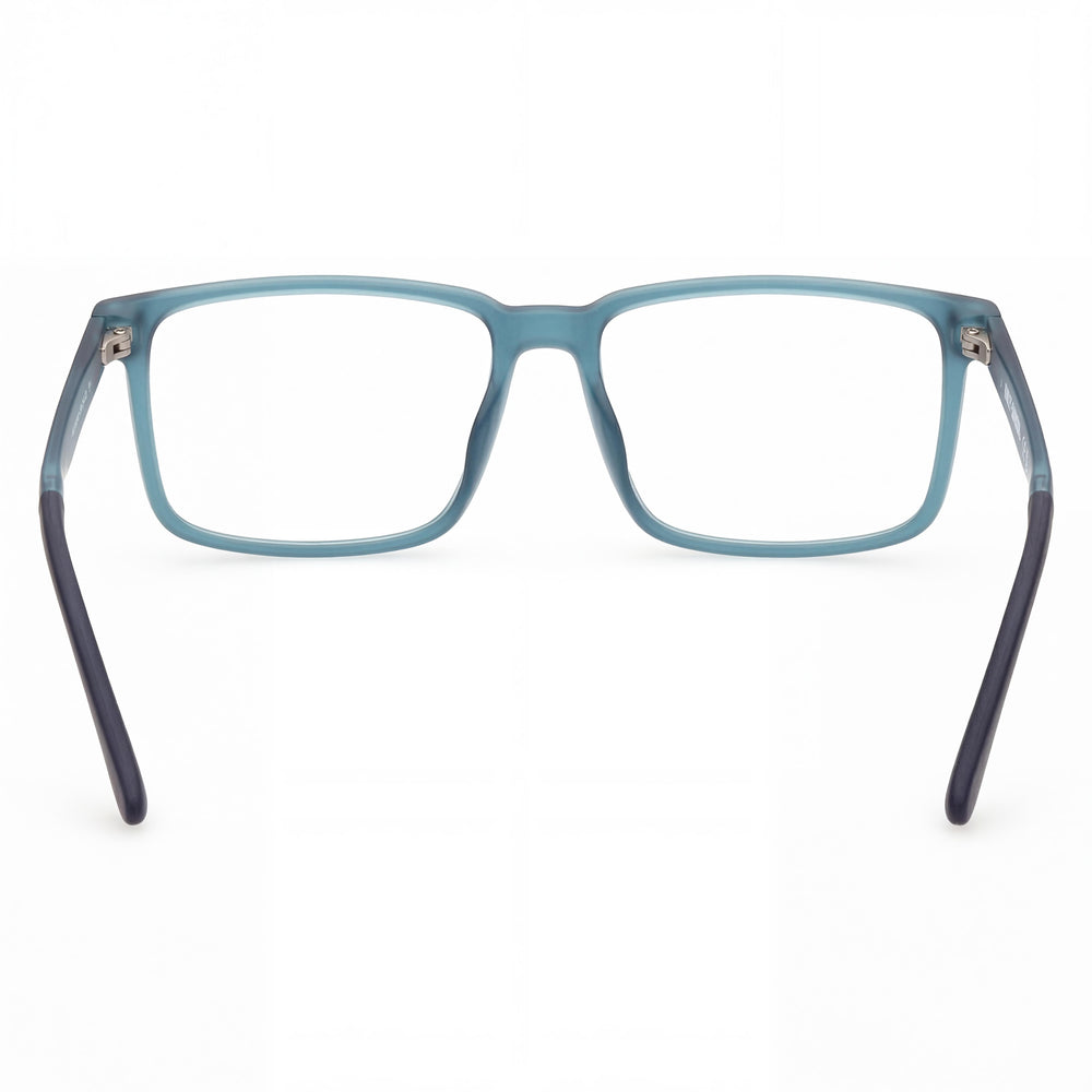 Gafas Harley-Davidson Classic Injected para hombre, montura azul mate y negro mate, lente multicolor sin graduación, 57 mm