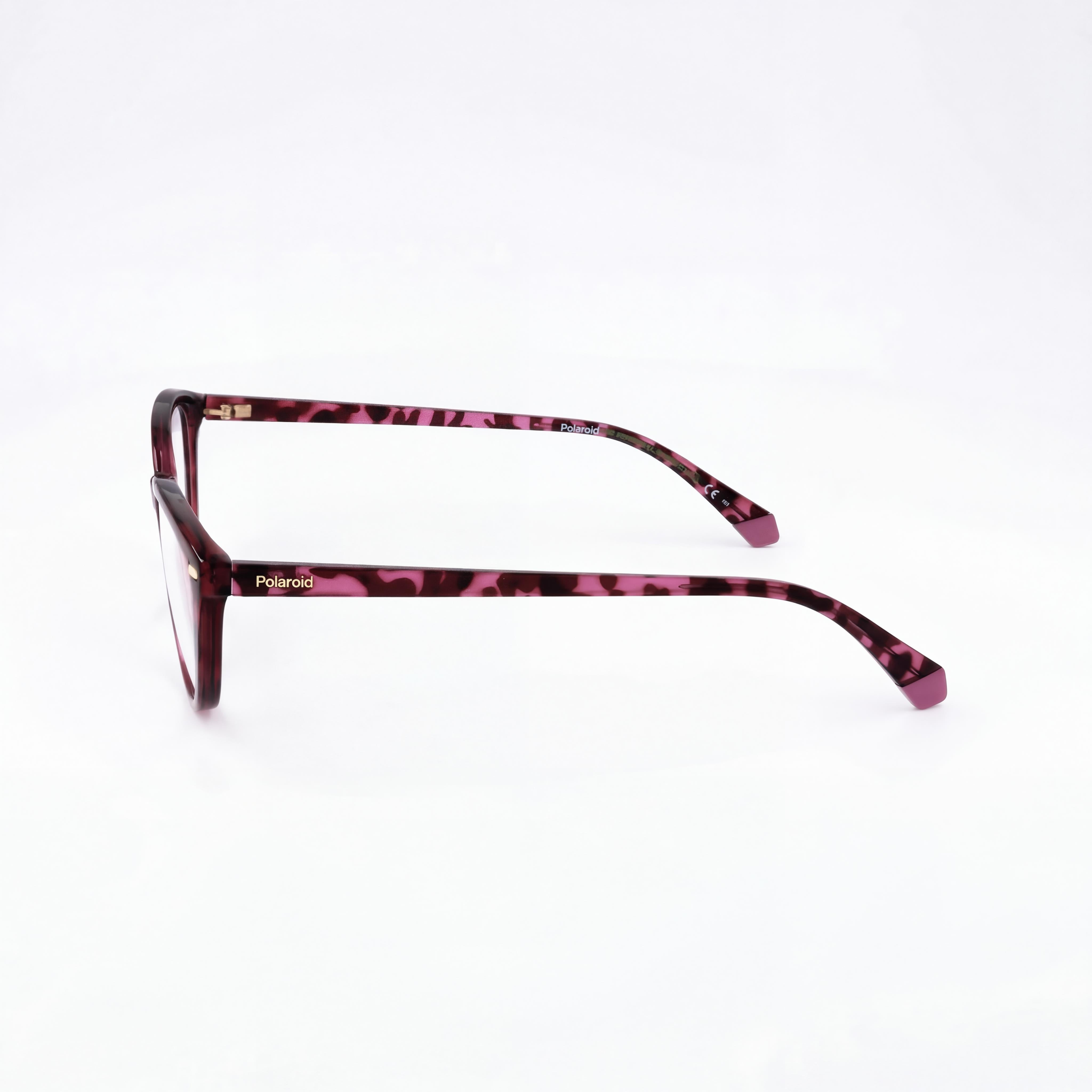 Gafas de sol Polaroid PLD D432 para mujer, estilo ojo de gato, montura completa inyectada, color rosa habano, 53 mm, Photo 2