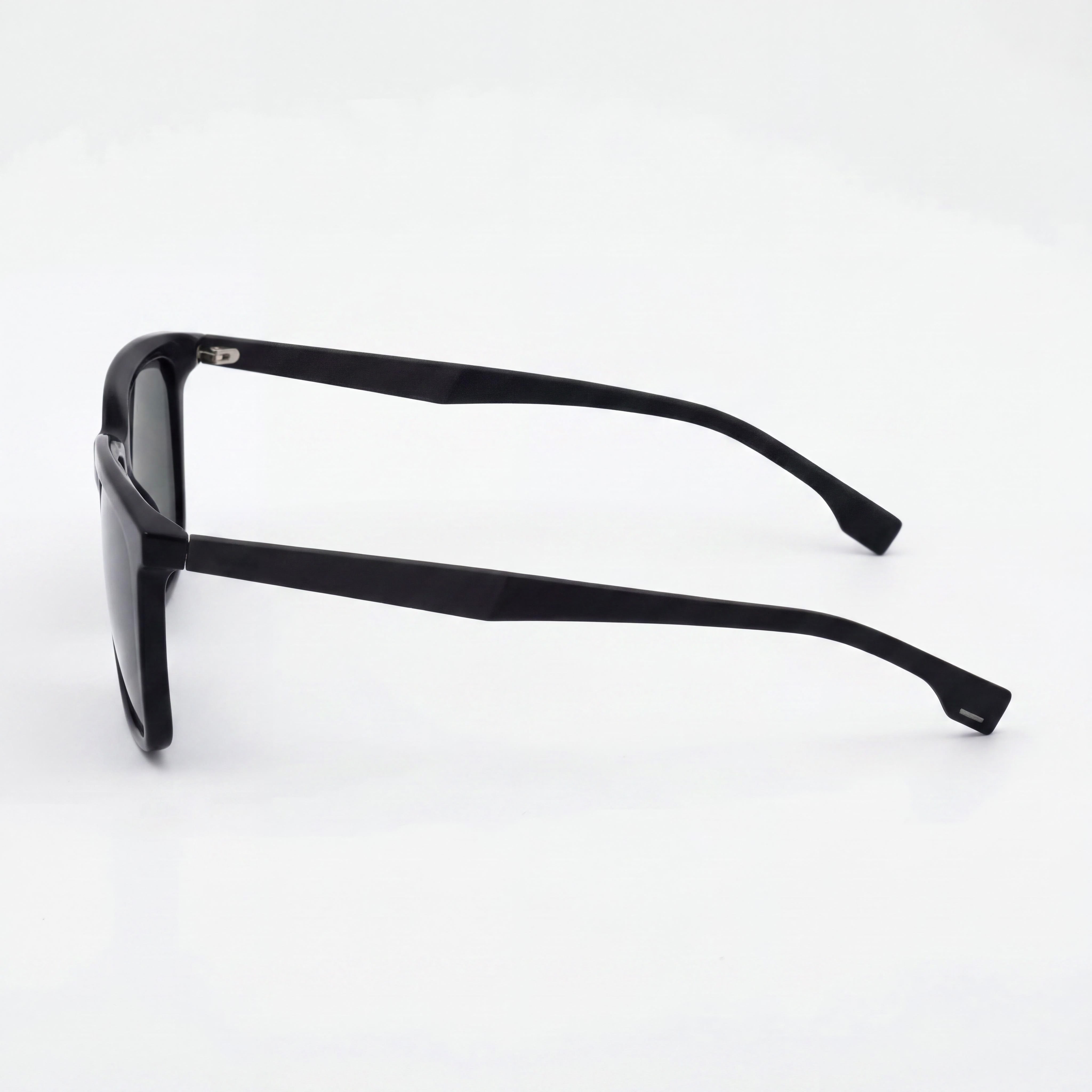 Gafas de sol rectangulares unisex negras BOSS 1579/S de Hugo Boss, 57 mm, Photo 3