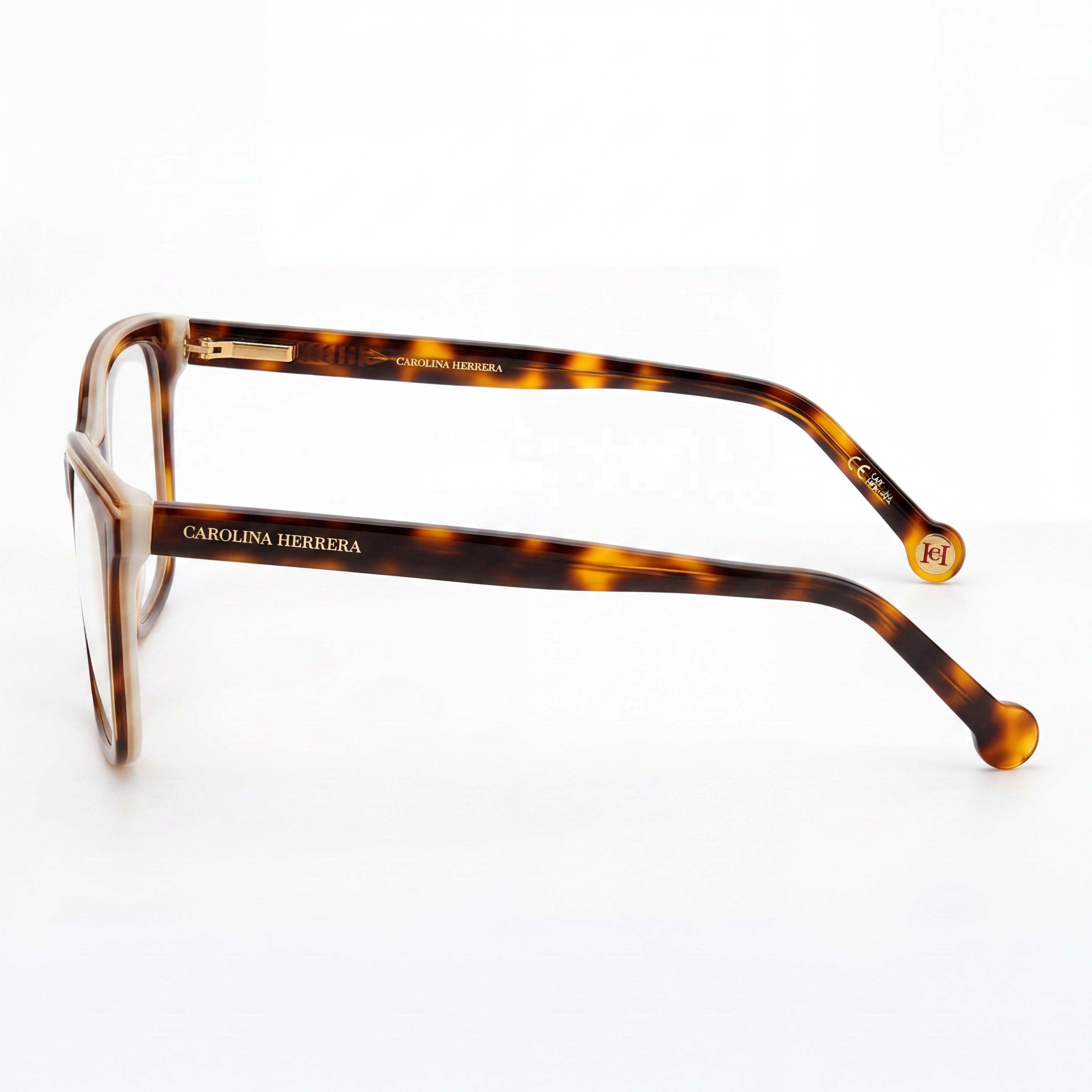 Carolina Herrera Her 0172 Acetato Multicolores Habana Lente Blanco 53mm para Hombre, Photo 2