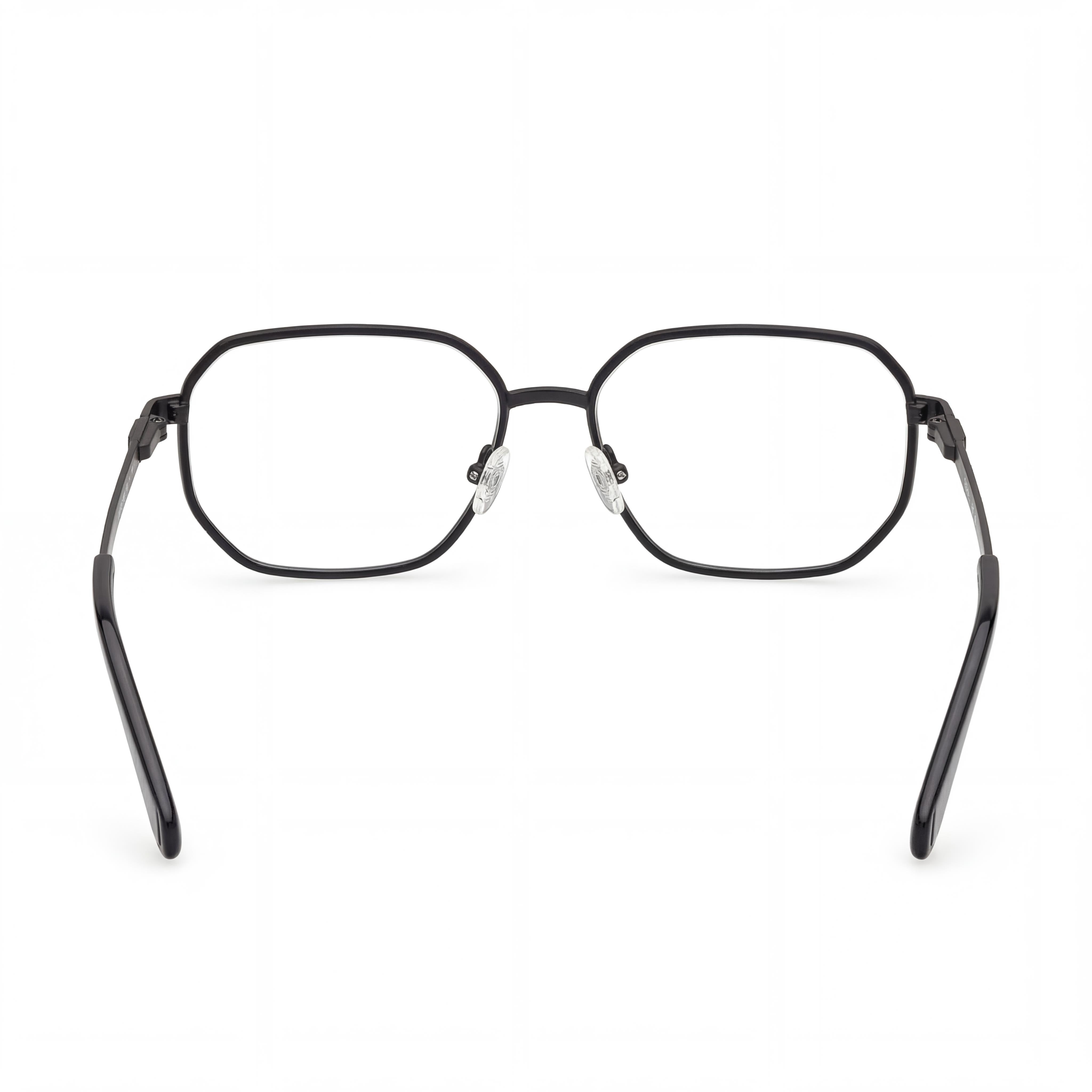 GUESS Gu50240 Men's Matte Black Metal Frame Eyewear with Non- Transparent Lenses, Lens Width 56mm, Photo 3