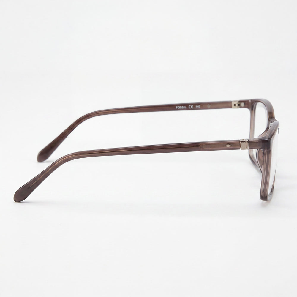 Gafas de sol Fossil Modern Propionate grises de hombre con lentes de policarbonato no polarizadas de 55 mm