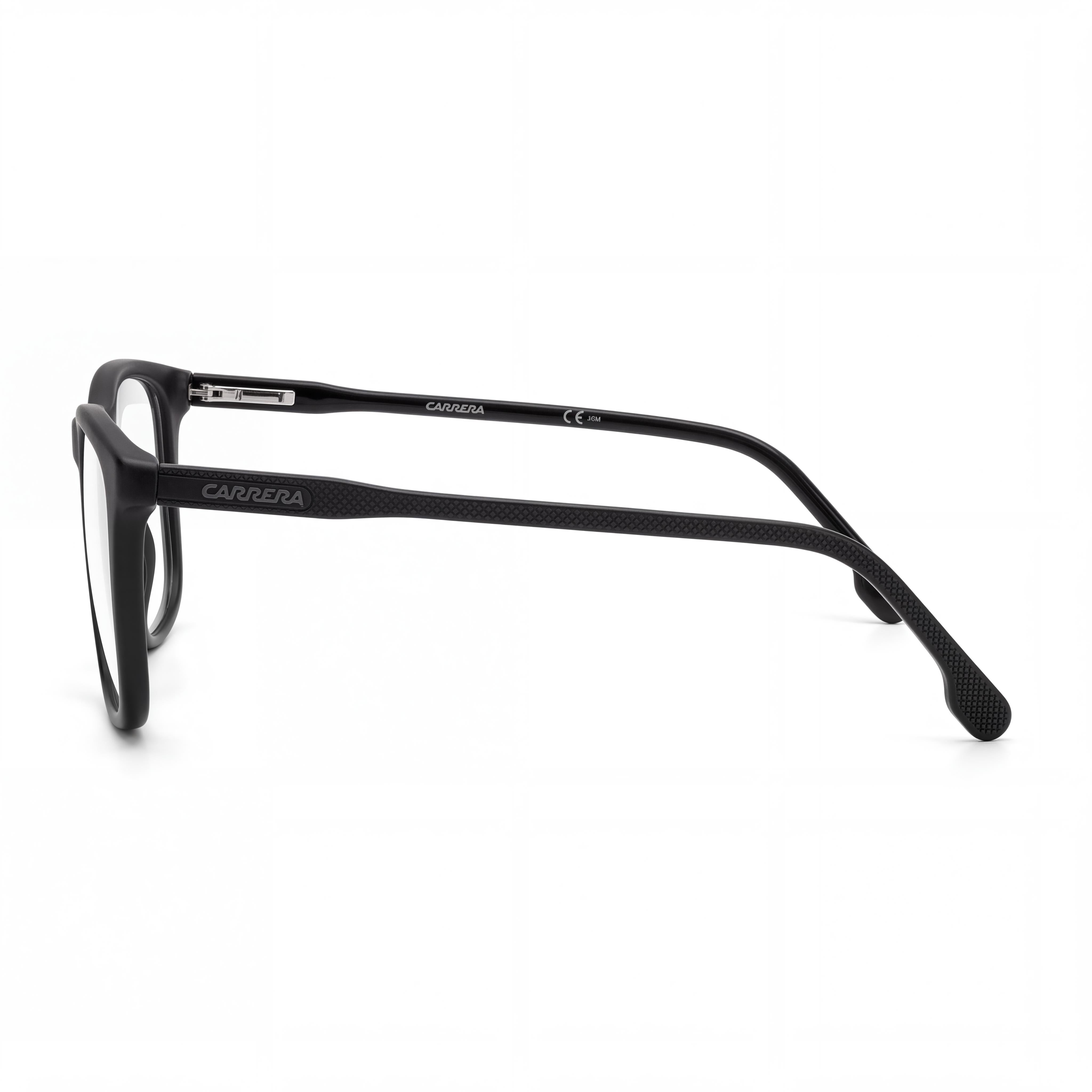 Carrera Carrera 263 Unisex Matte Black Plastic Frame Optical Eyeglasses with Polycarbonate Demo Lenses 55mm, Photo 2