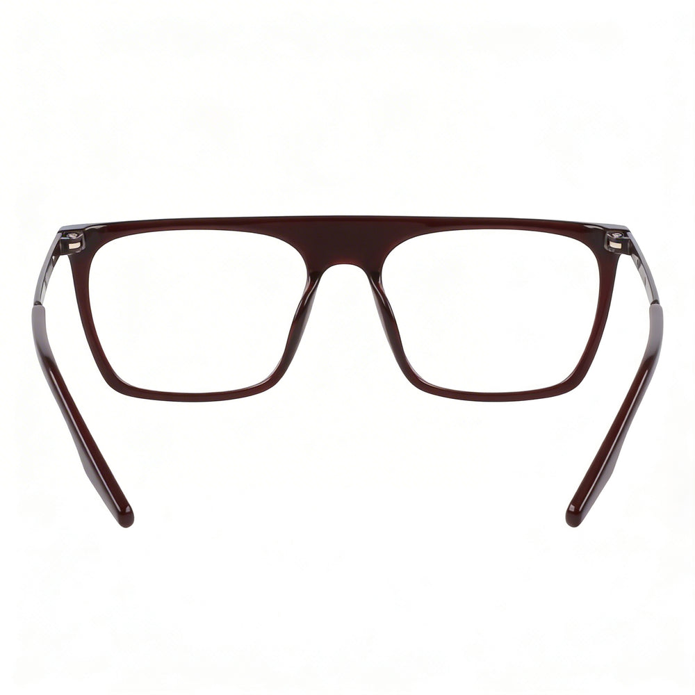 Converse Cv8009 Men's Prescription Ready Eyeglasses, Crystal Bloodstone Frame, Featuring Transparent Demo Lenses, Size 53-17-145