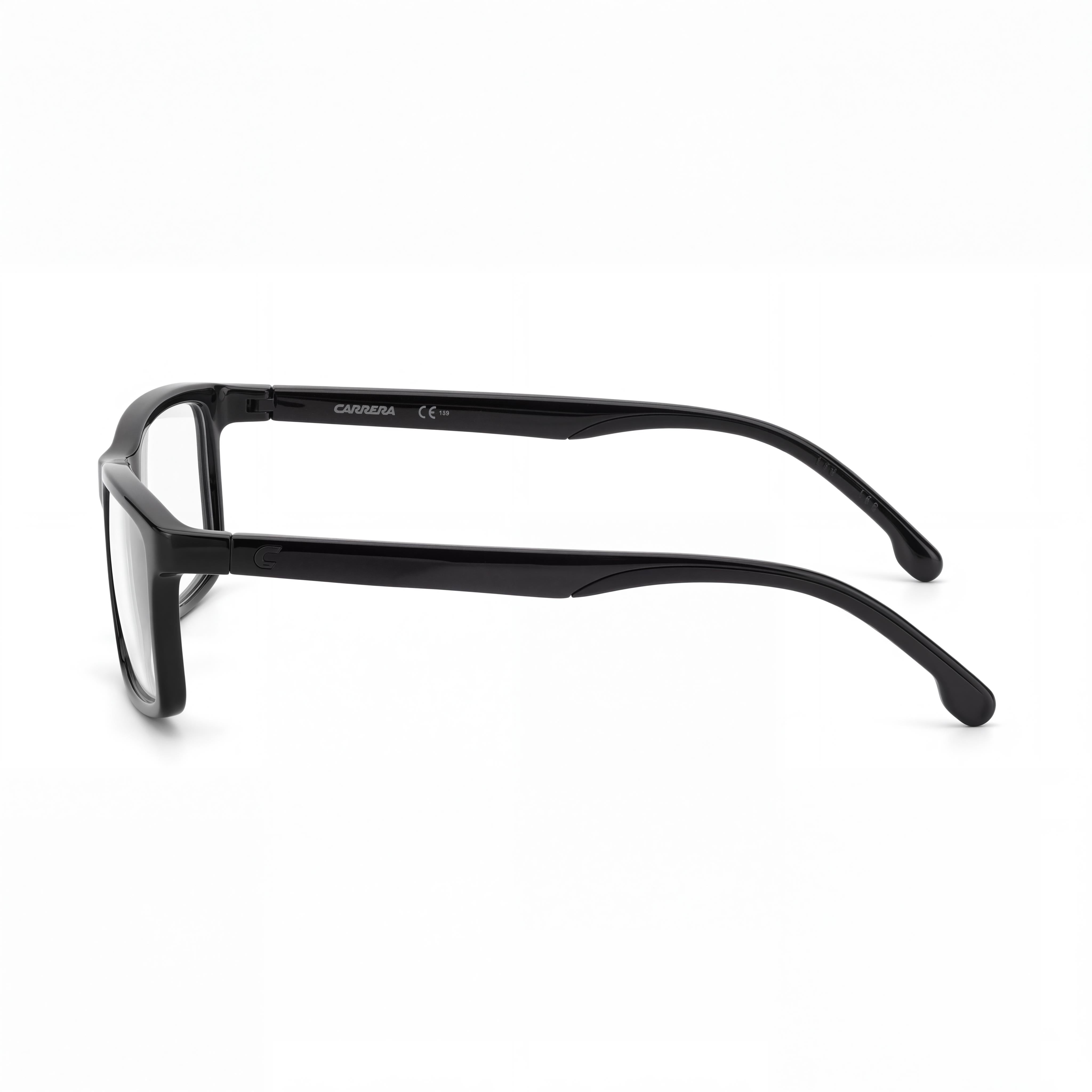 Carrera CARRERA 8872 Monturas de Gafas Unisex de Propionato Rectangulares con Montura Completa en Negro, Ancho de Lente de 55 mm, Photo 2