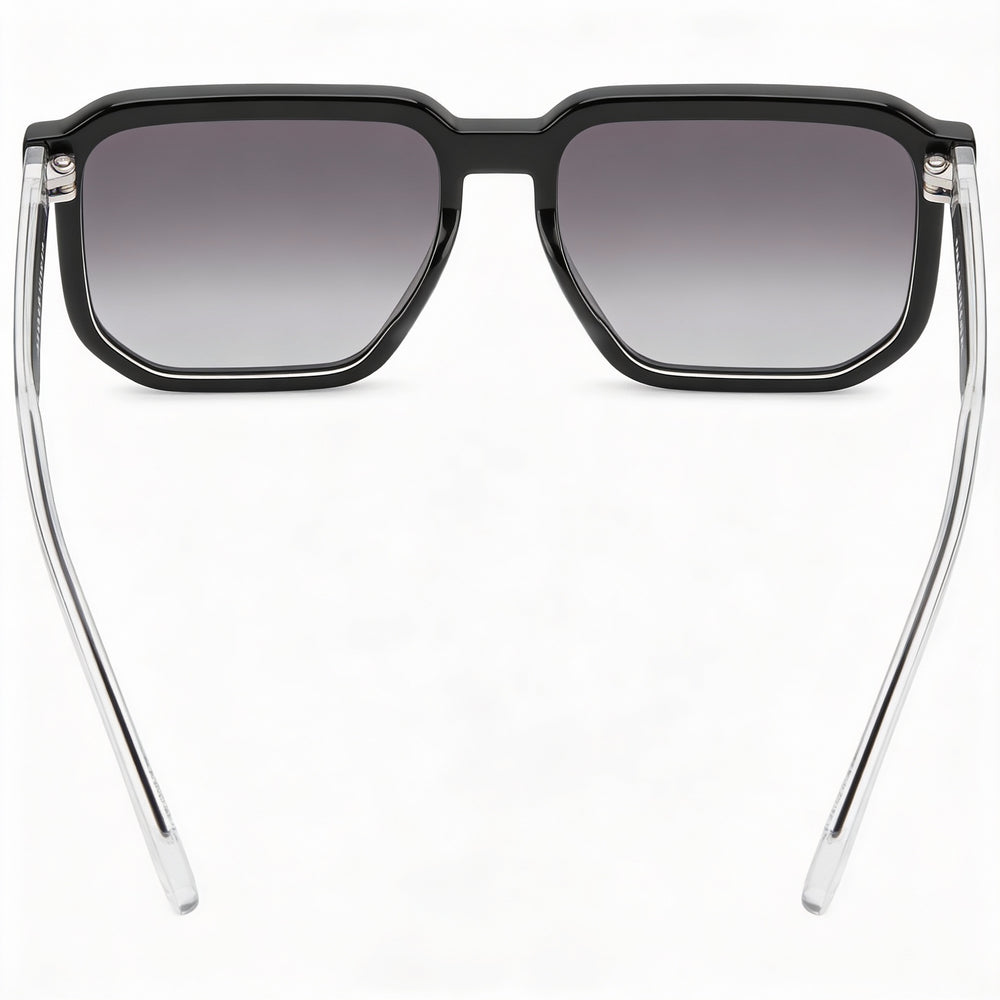 Isabel Marant Casual Women's Black Acetate Frame Non-Polarized Dark Grey Shaded Sunglasses 55mm