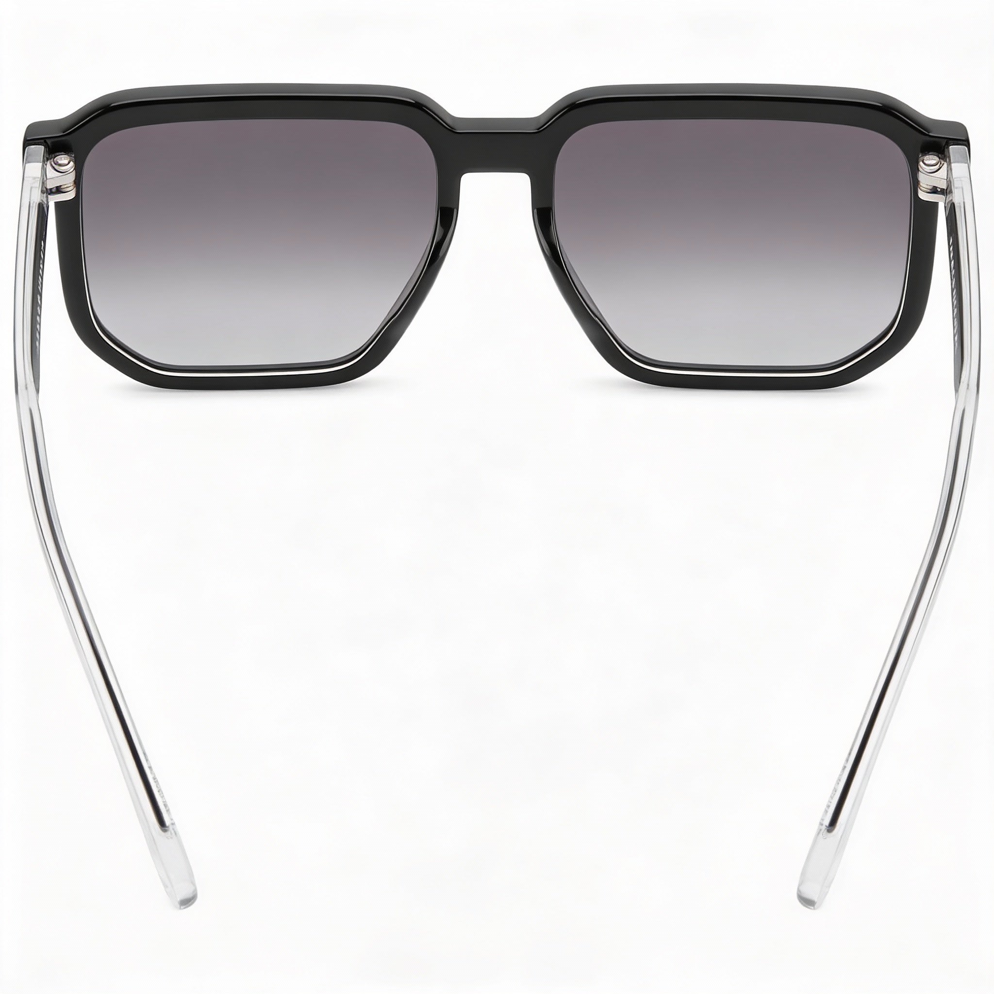 Isabel Marant Casual Women's Black Acetate Frame Non-Polarized Dark Grey Shaded Sunglasses 55mm, Photo 4