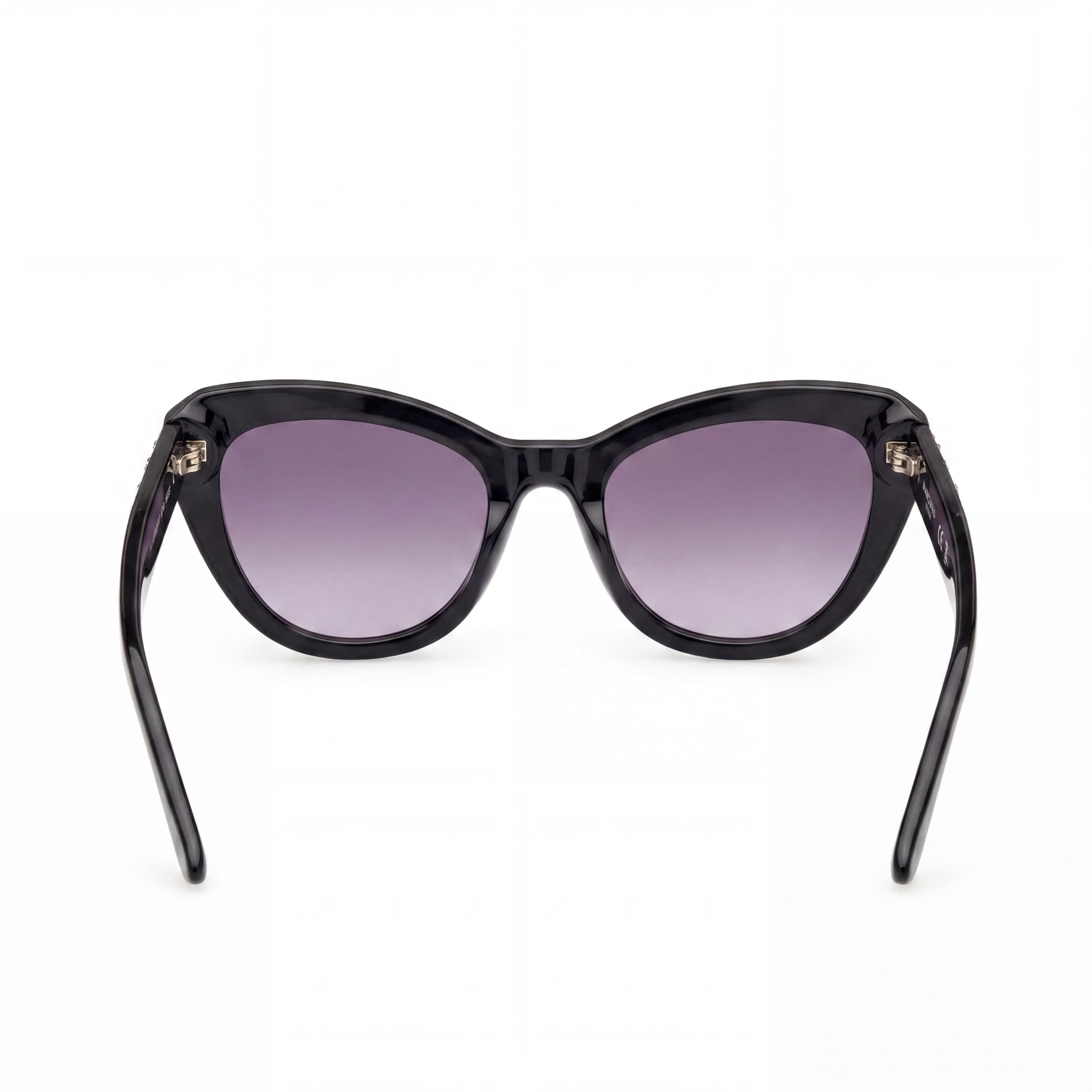 GUESS by Marciano Gm00016 Women's Black Plastic Frame Eyewear with Black Polycarbonate Lenses 53/22/140, Photo 3