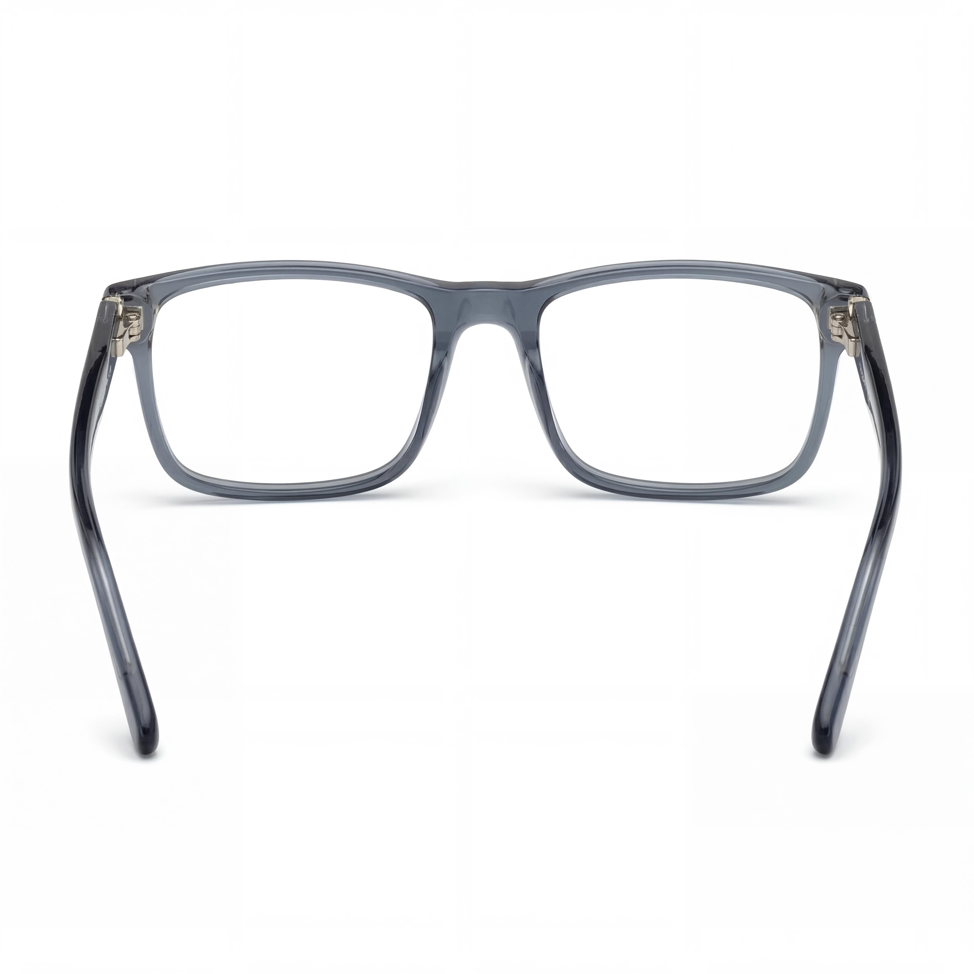 GANT Ga3177 Men's Eyeglasses featuring Shiny Grey Plastic Frame, Lens Width 57mm, Bridge 17mm, Temple Length 145mm, Photo 3