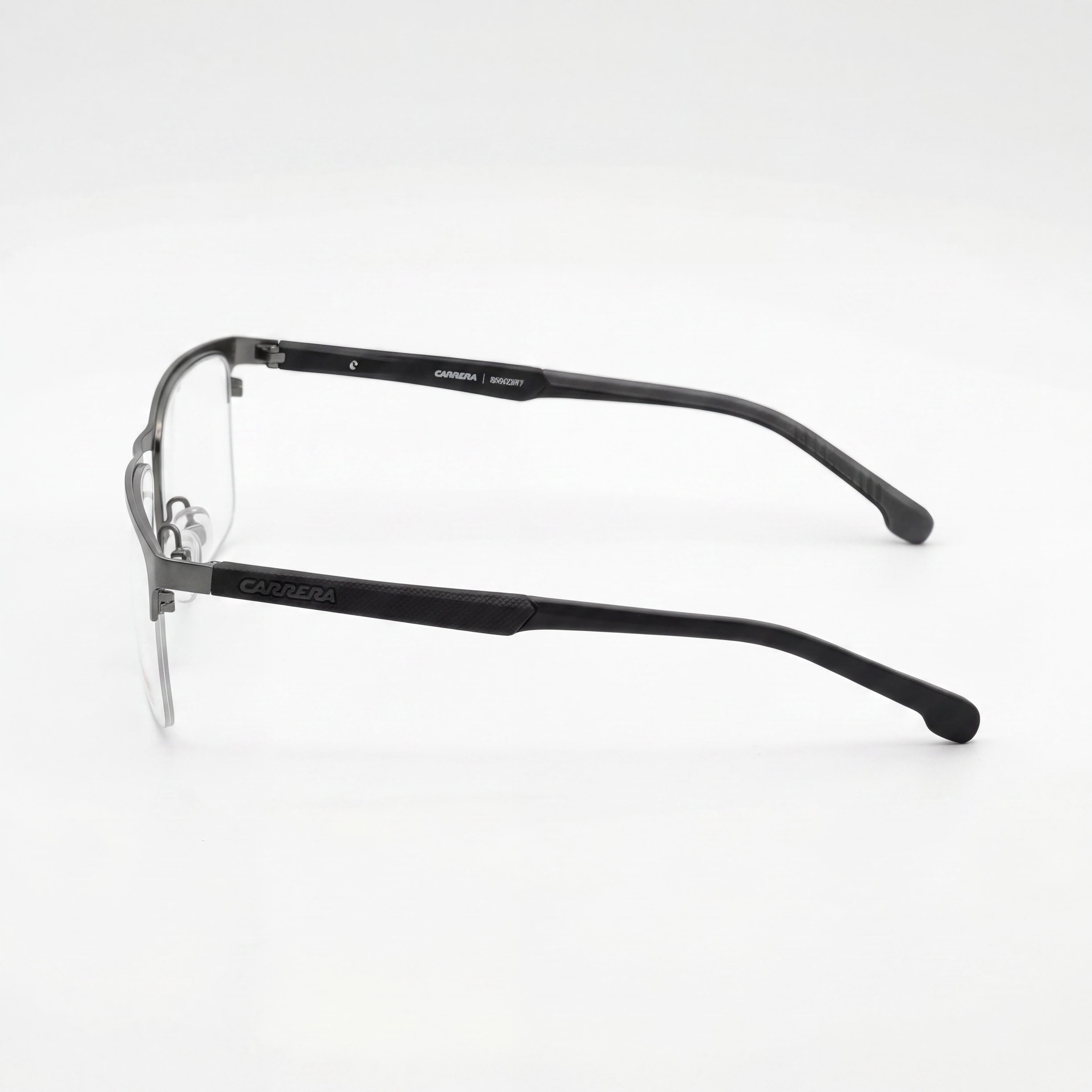Gafas de sol unisex Carrera Carduc 009, montura de acero de aleación de rutenio negro, lentes de policarbonato, 55 mm, Photo 3