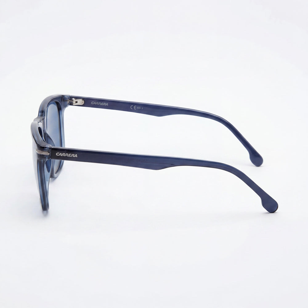 Carrera Modern Women's Blue Polyamide Frame Polarized Blue Sky Mirror Lenses 100% UV Protection Sunglasses 54mm