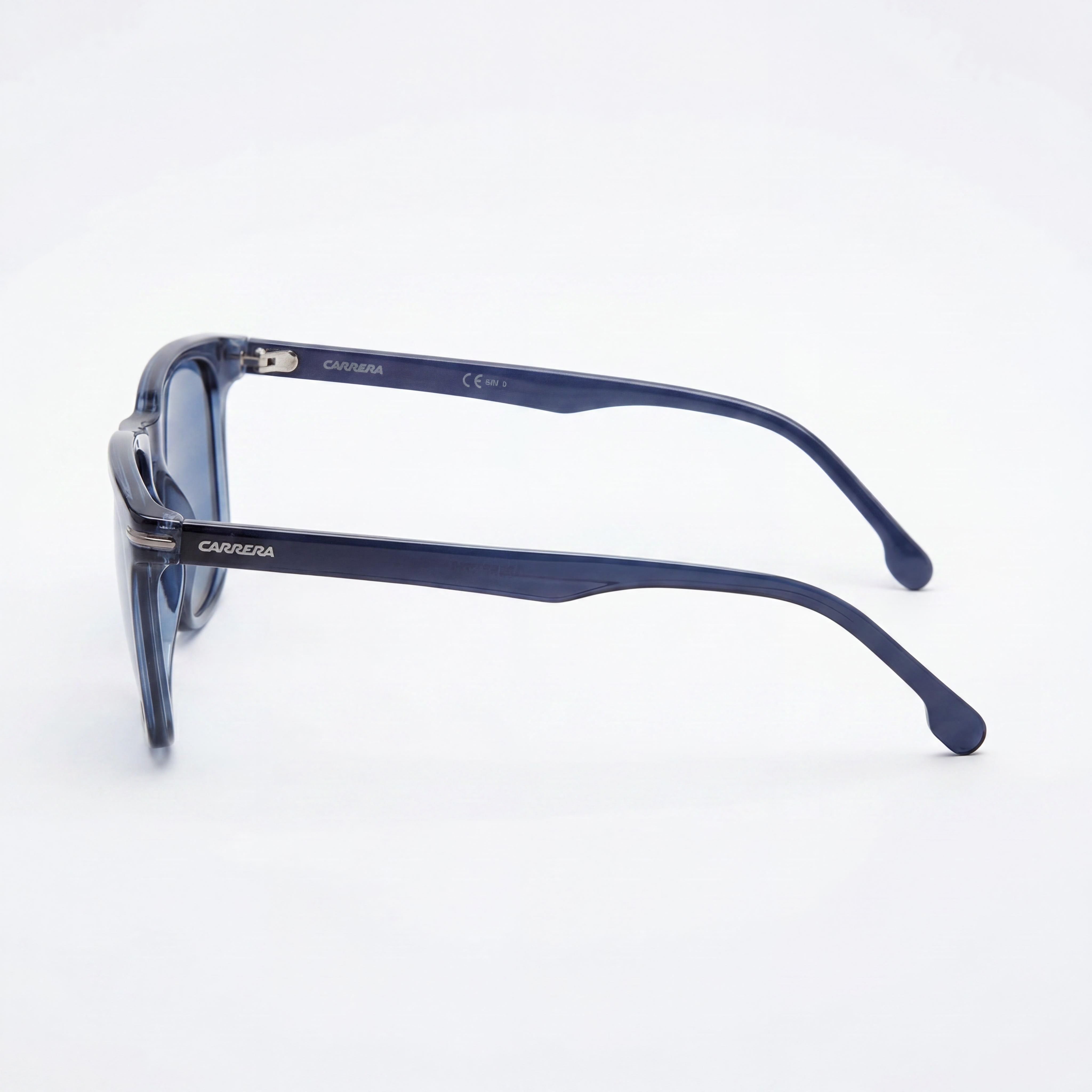 Gafas de sol Carrera Modern para mujer, montura de poliamida azul, lentes de espejo azul cielo polarizadas, 100 % protección UV, 54 mm, Photo 3