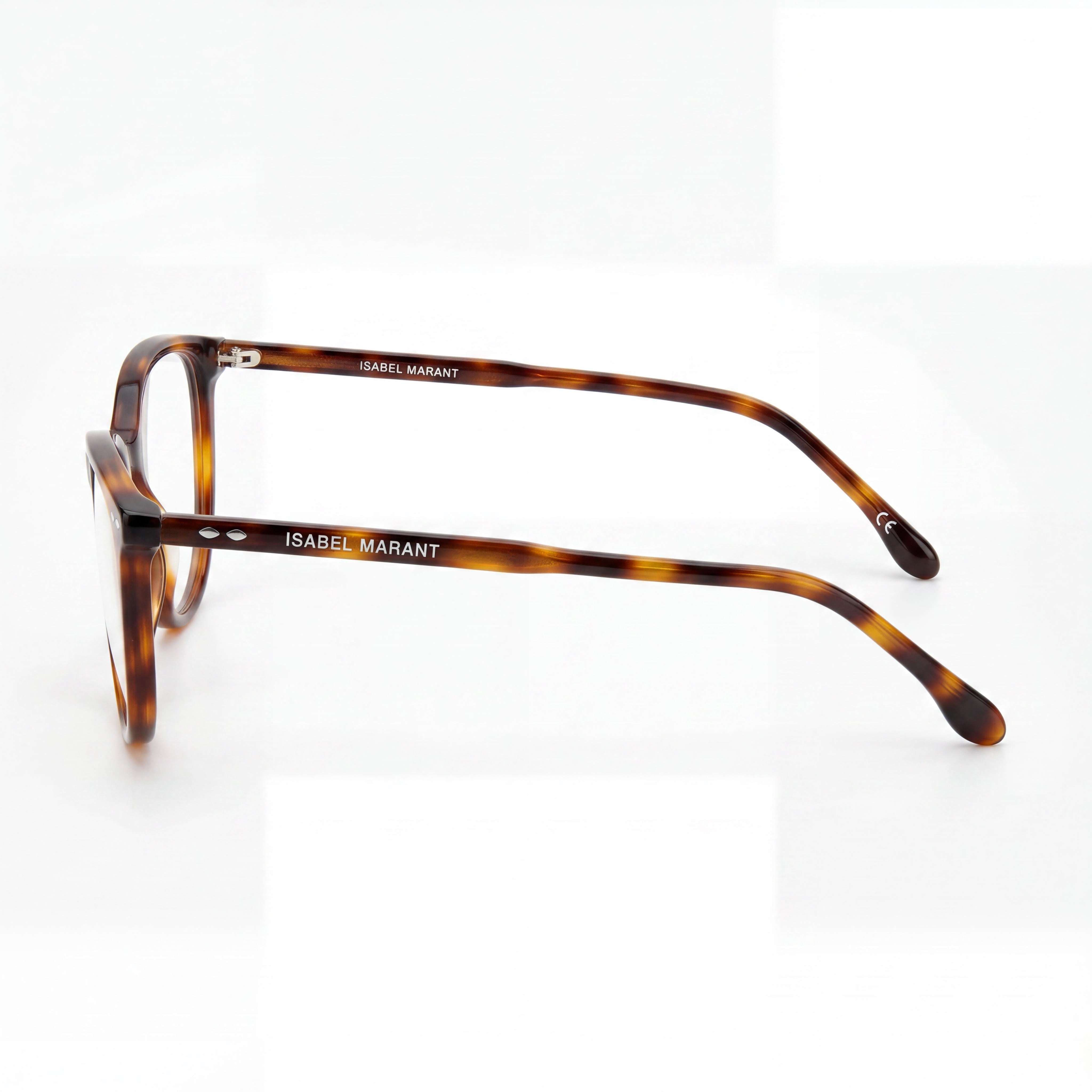 Isabel Marant Modern Style Unisex Havana Acetate Frame Sunglasses with Matching Havana Lenses, 51mm, Photo 2