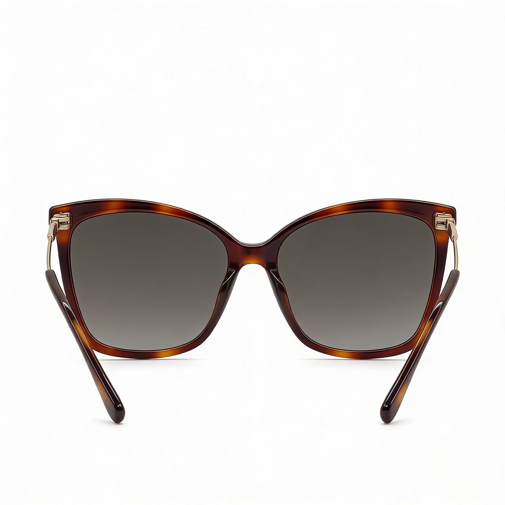 Jimmy Choo Classic Women's Havana Acetate UV Protection Sunglasses with Polycarbonate Lenses 55-17-145, Photo 4