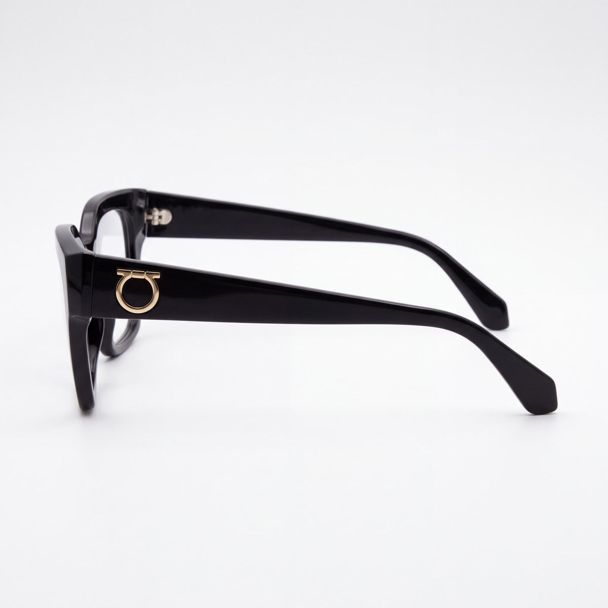Salvatore Ferragamo Unisex Eyewear with Black White Injected Acetate Frame and Multicoloured Lenses 53mm, Photo 3