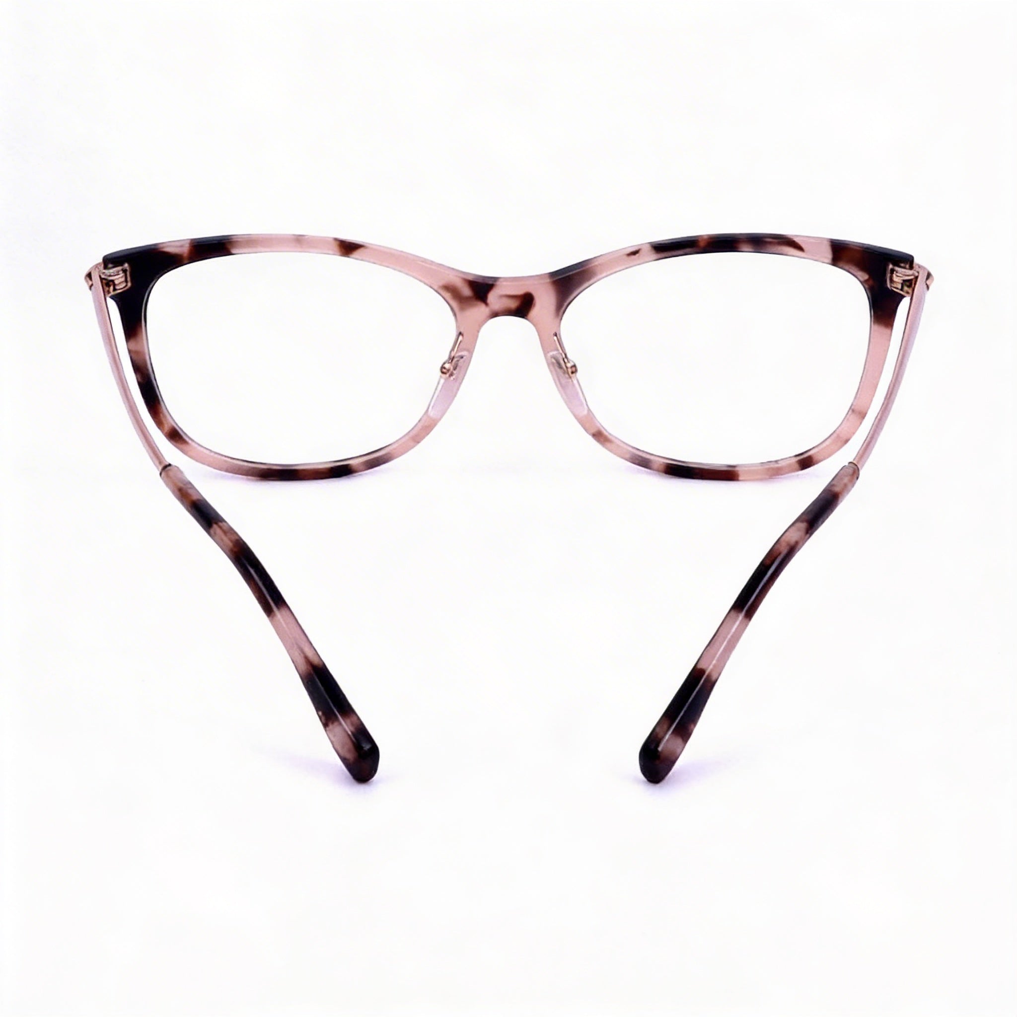 Lacoste Casual Women's Eyeglasses with Acetate Frame in Petrol Havana Color, Non-Polarized Polycarbonate Lenses, Size 53-16-140mm, Photo 3